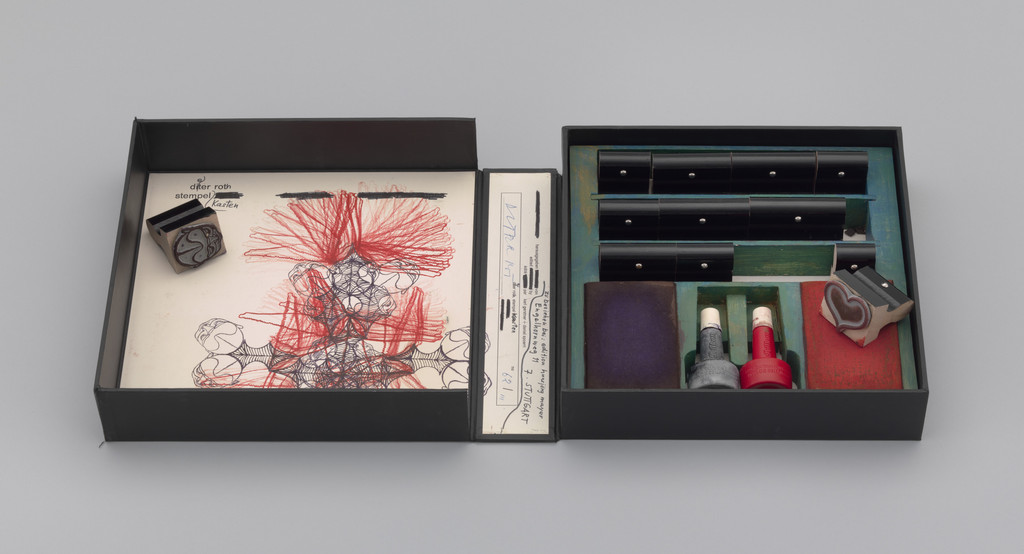 Rubber Stamp Box (Stempelkasten), Dieter Roth, 1968