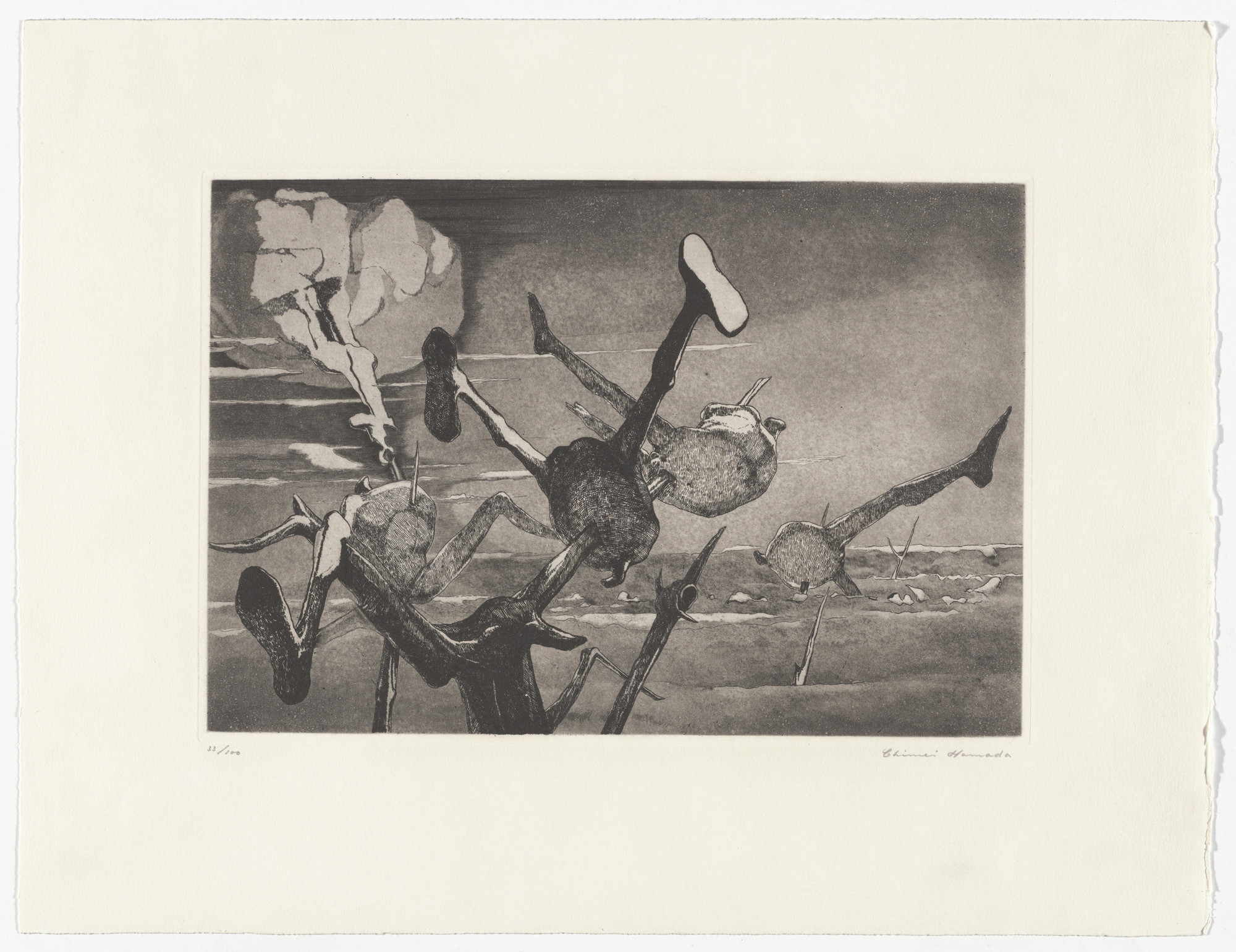 Chimei Hamada. Landscape. 1954 | MoMA