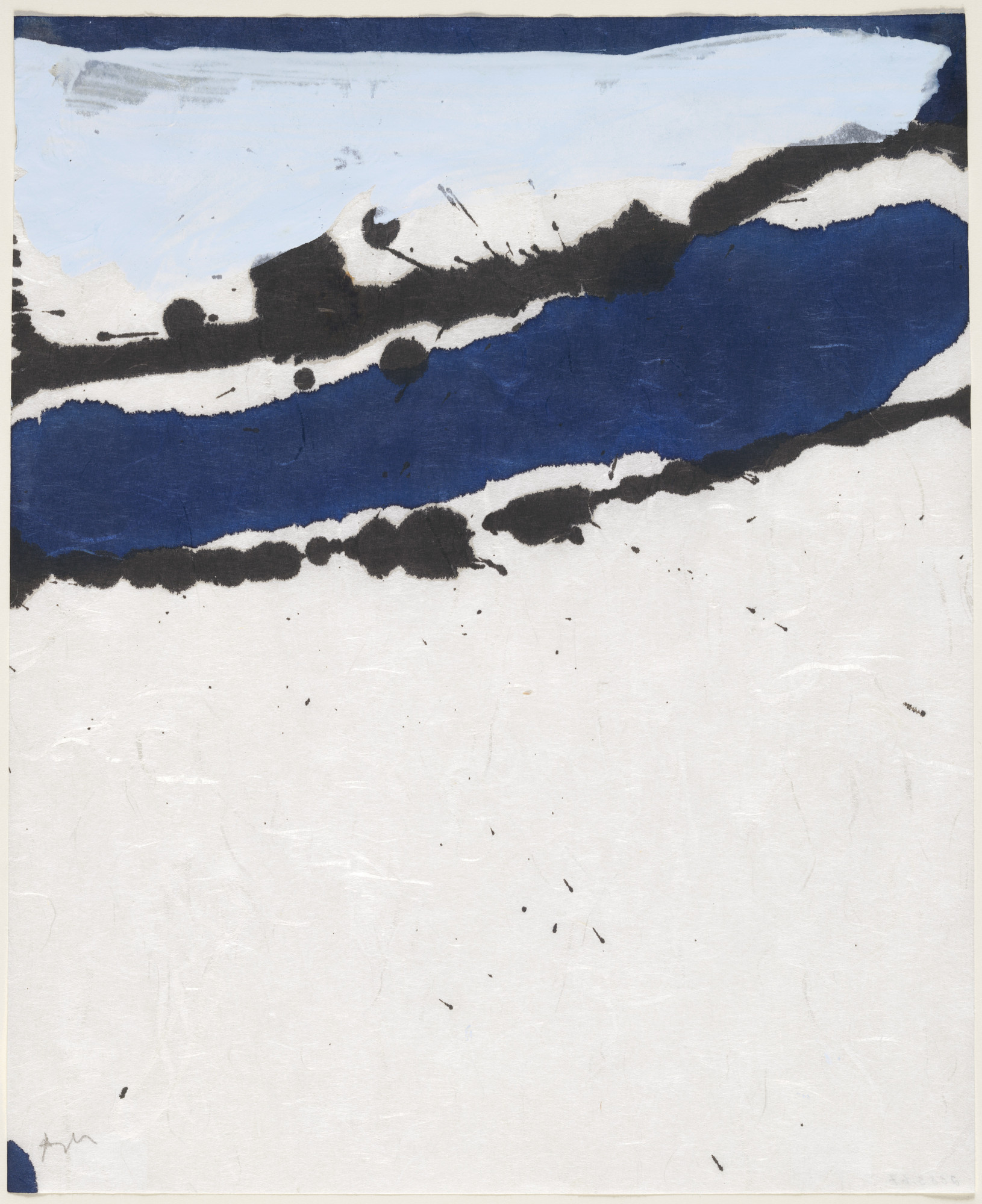 Robert Motherwell. Untitled from the series Lyric Suite