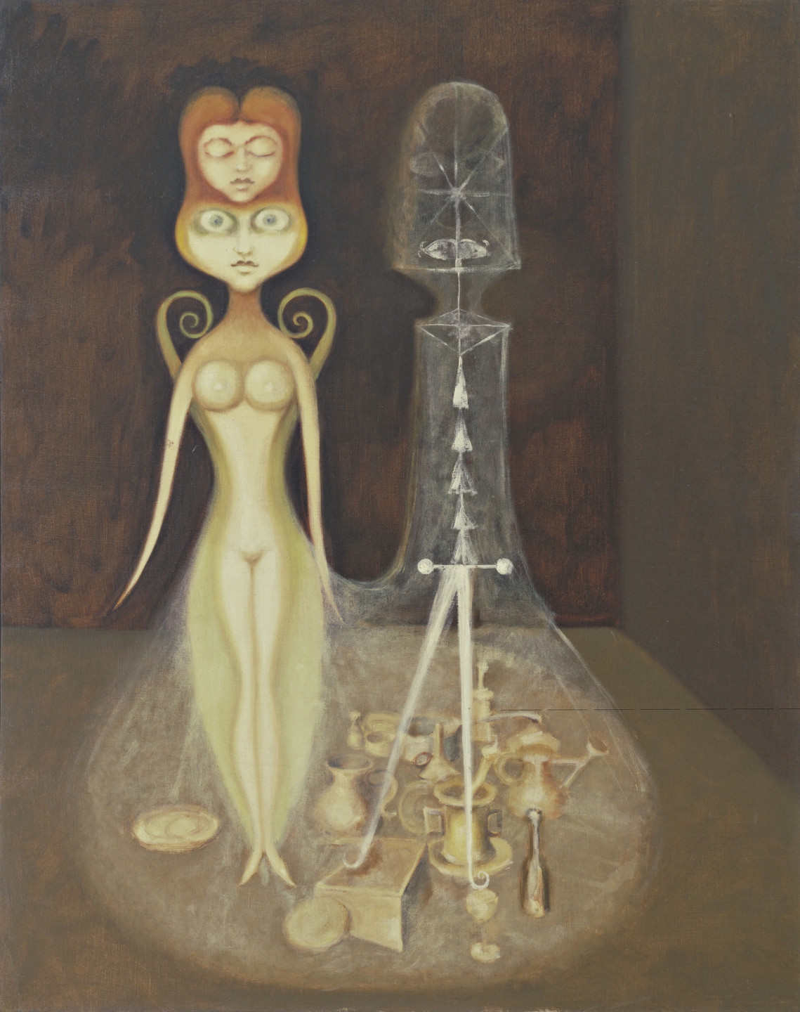 Victor Brauner. Nude and Spectral Still Life. 1939