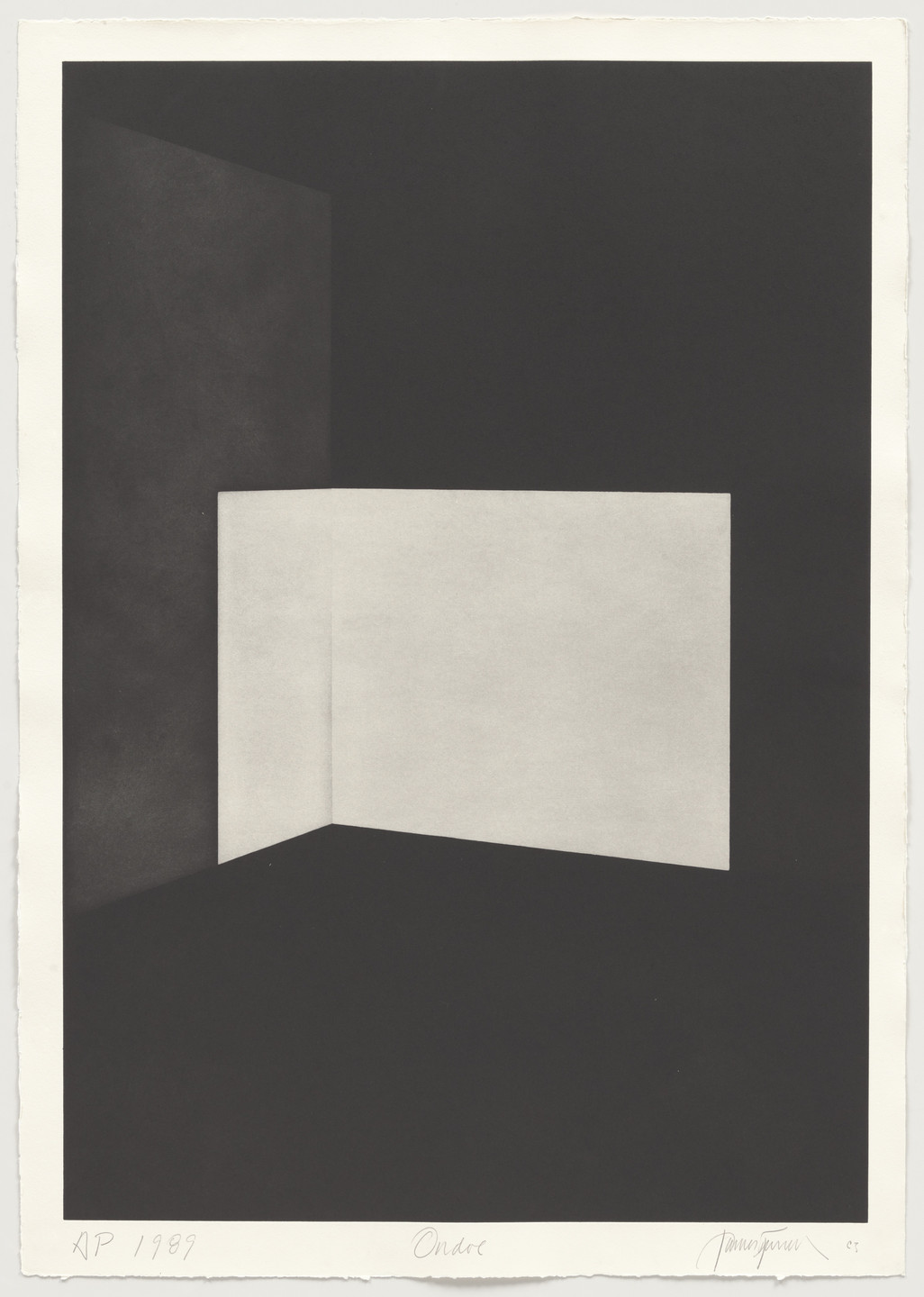 James Turrell. Ondoe from First Light. 1989-90