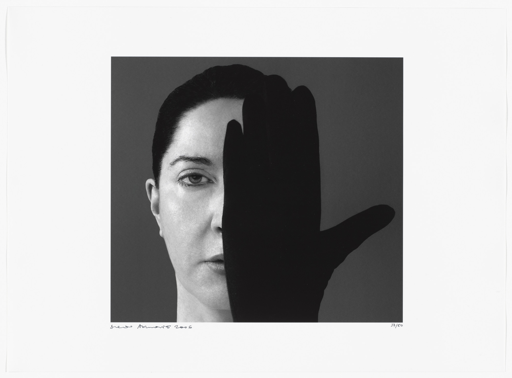 Marina Abramović. Light Side/Dark Side from 2006: Trance/Borders