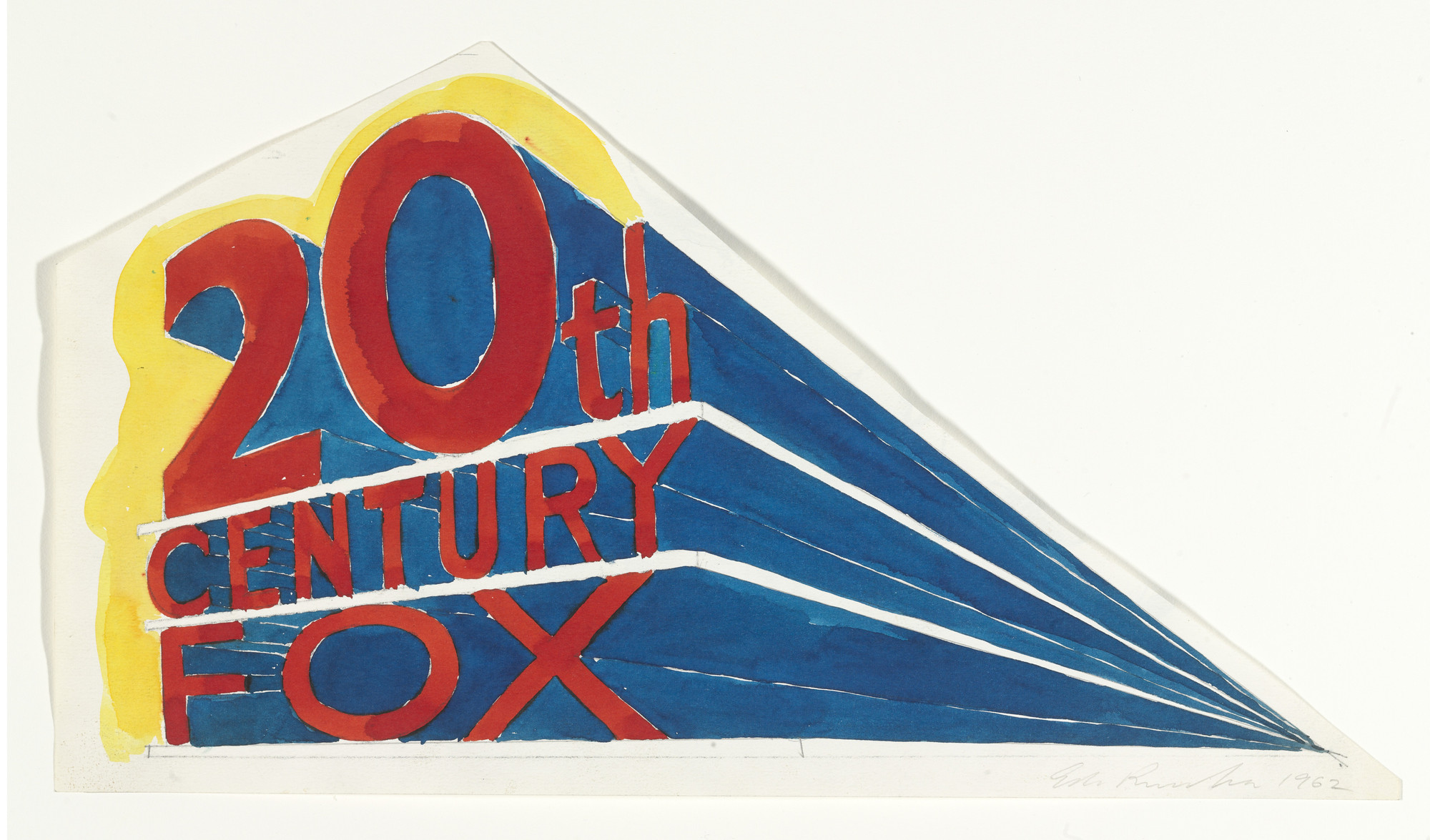 Edward Ruscha. Trademark. 1962 | MoMA