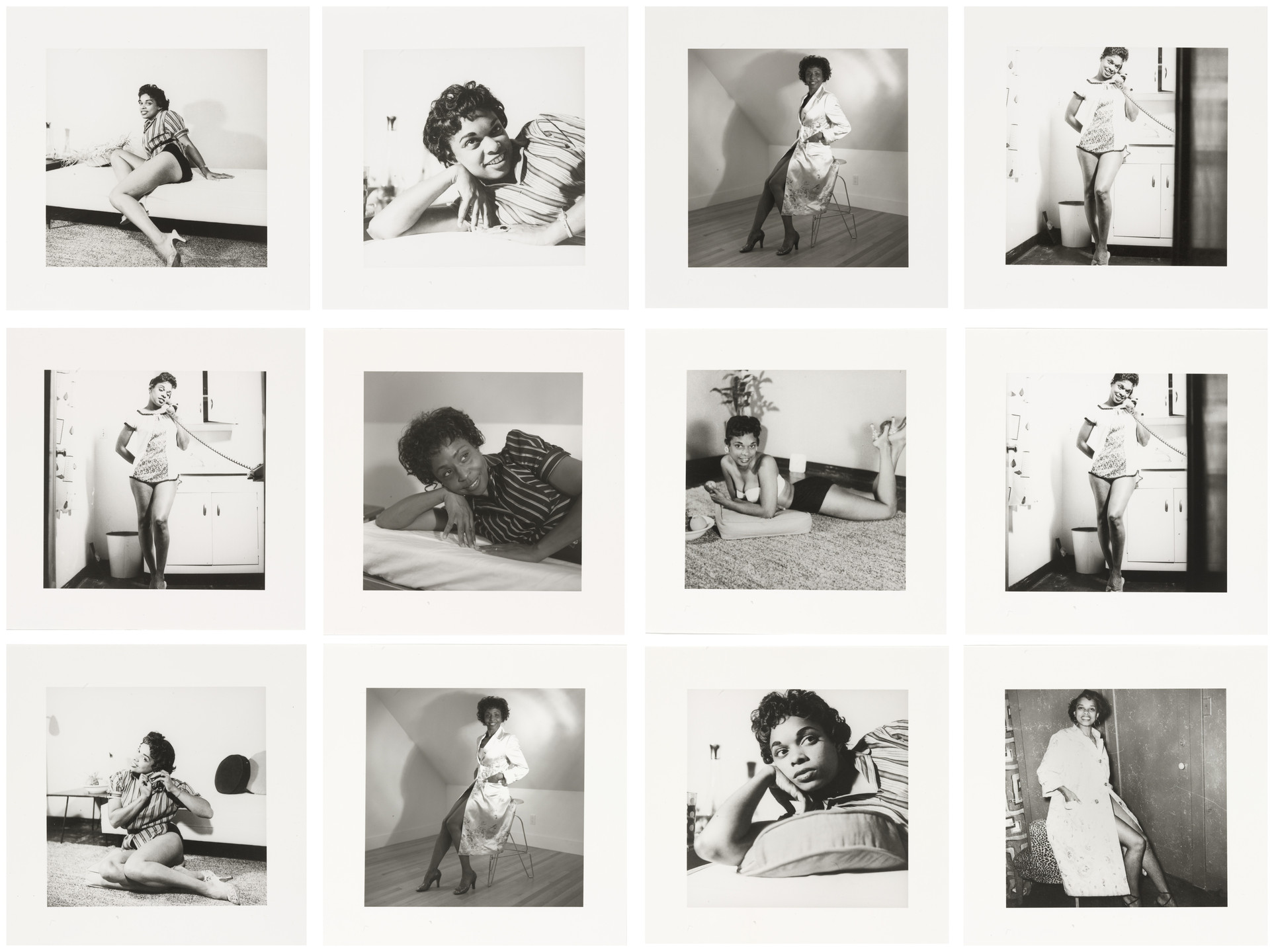 Lorna Simpson. May, June, July, August '57/'09 #8. 2009