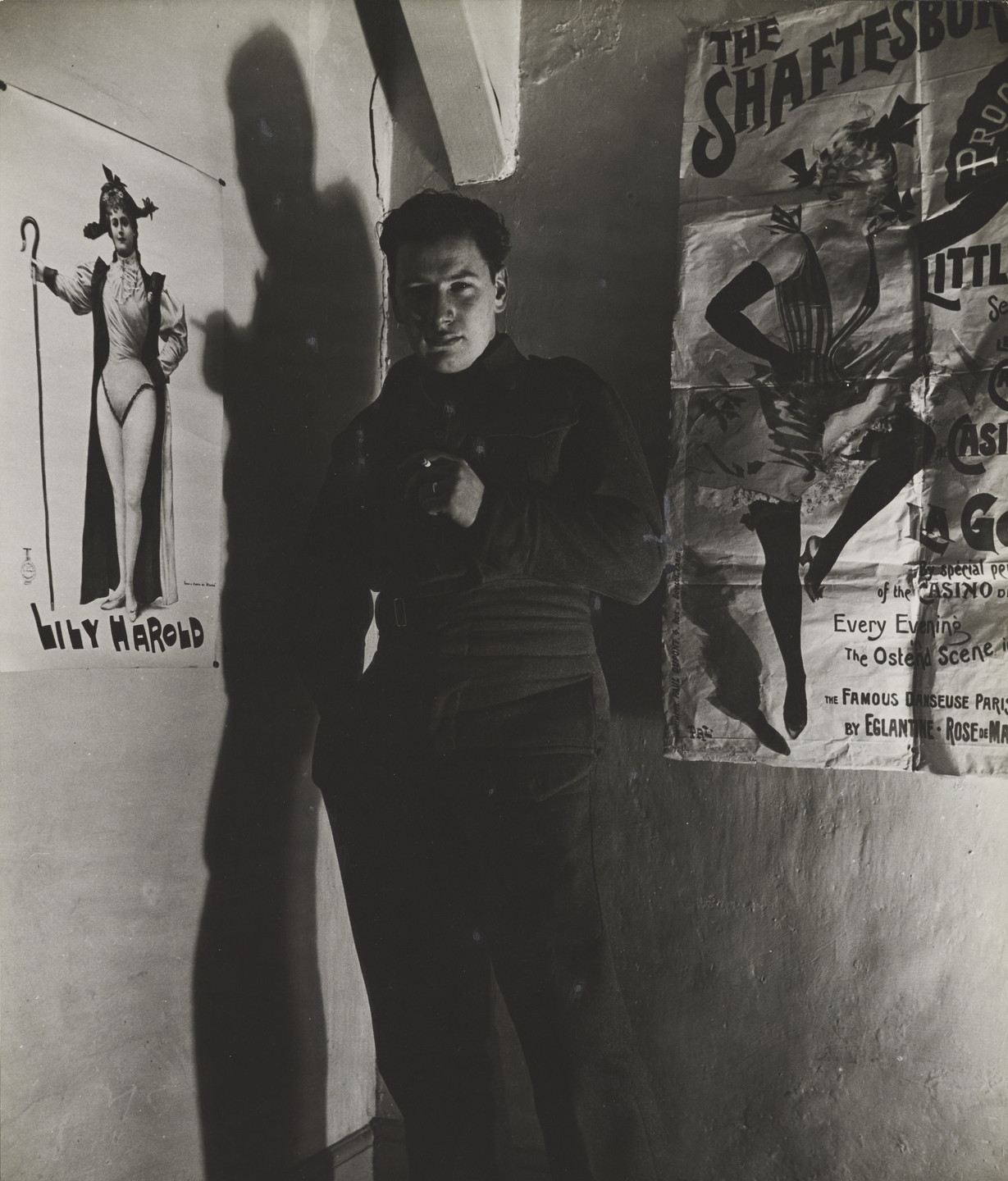 Bill Brandt. Peter Ustinov. 1945