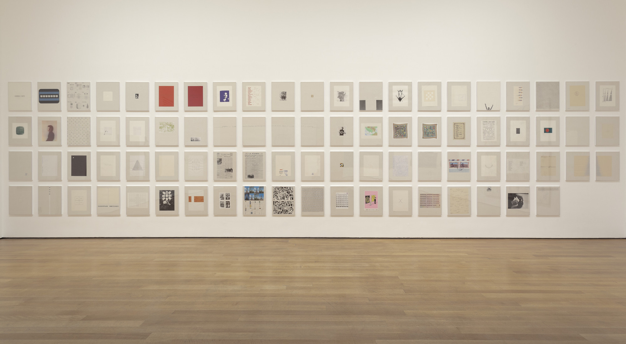 Alighiero Boetti. Insicuro Noncurante. 1966–75