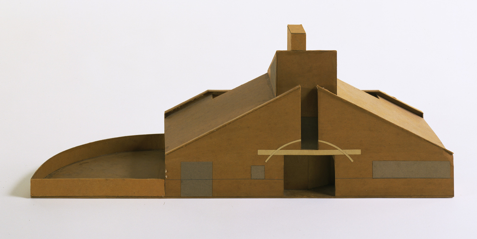 Robert Venturi. Vanna Venturi House, Chestnut Hill, Pennsylvania, Scheme VI (final). 1959-64