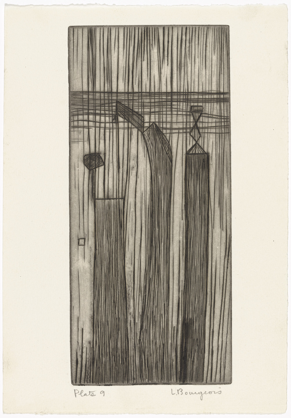 Louise Bourgeois. Plate 9 of 9, from the illustrated book