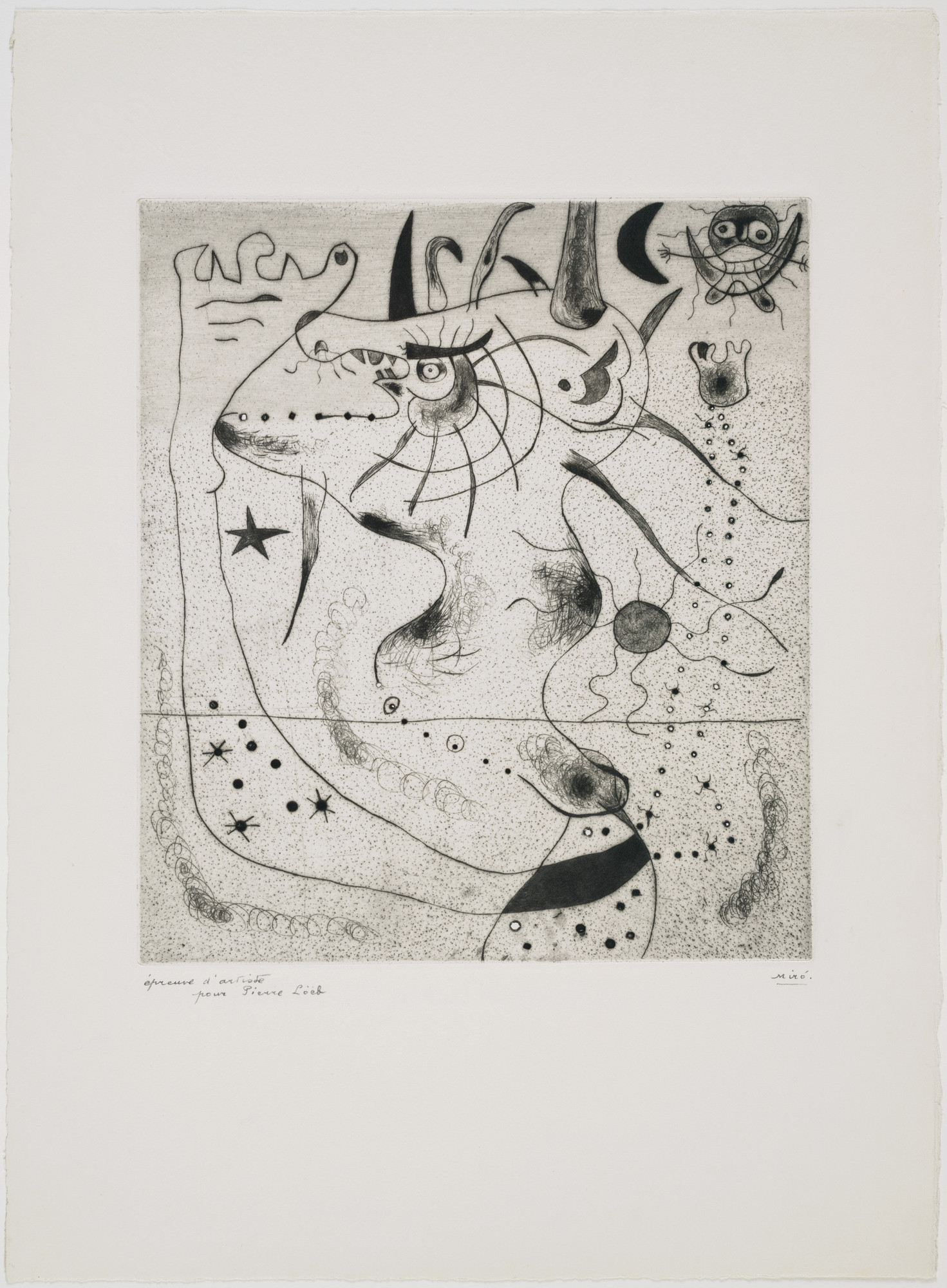 Joan Miró. The Awakening of the Giant (L'Éveil du géant). 1938 | MoMA