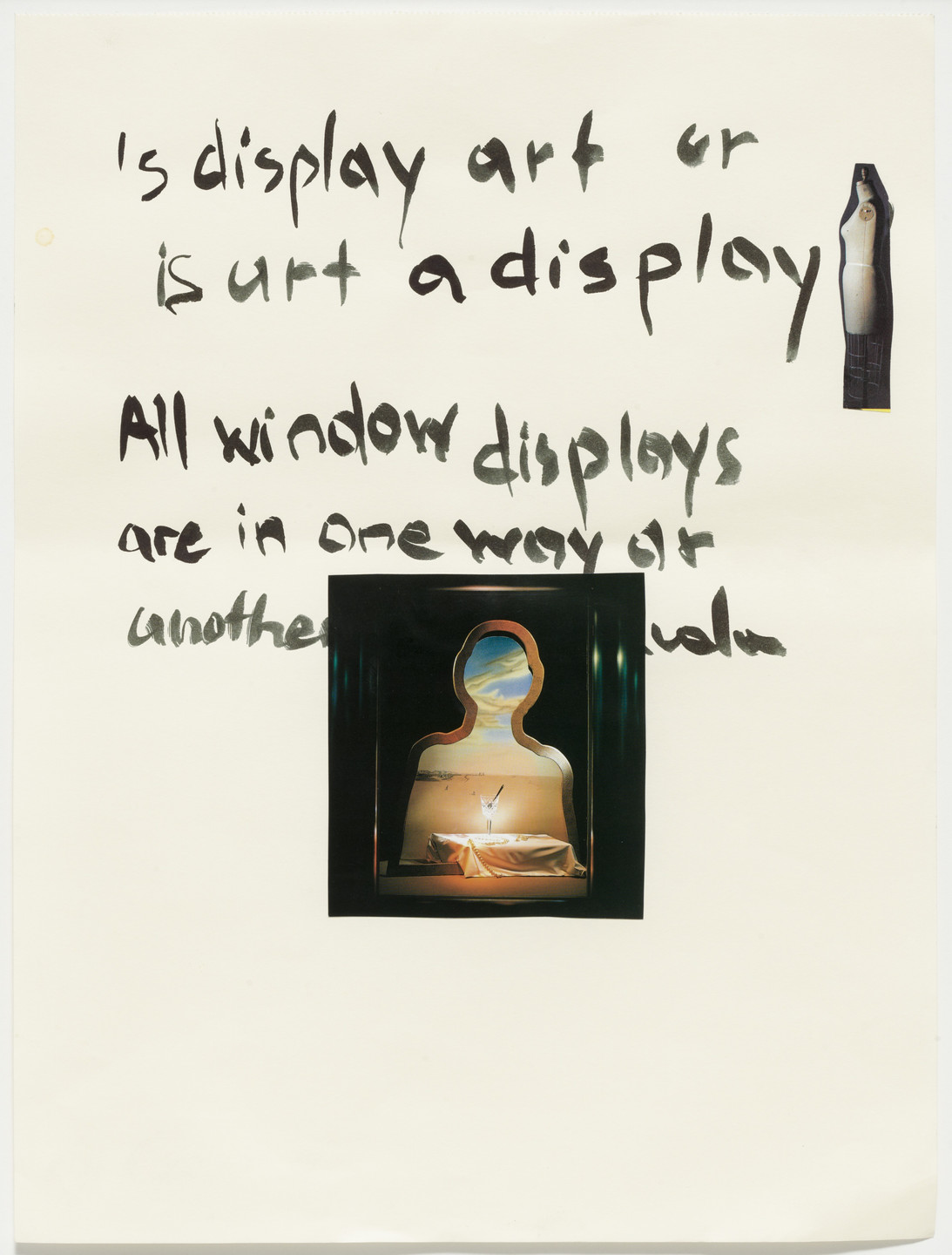 Paulina Olowska. Is Display Art or Is Art Display. 2004