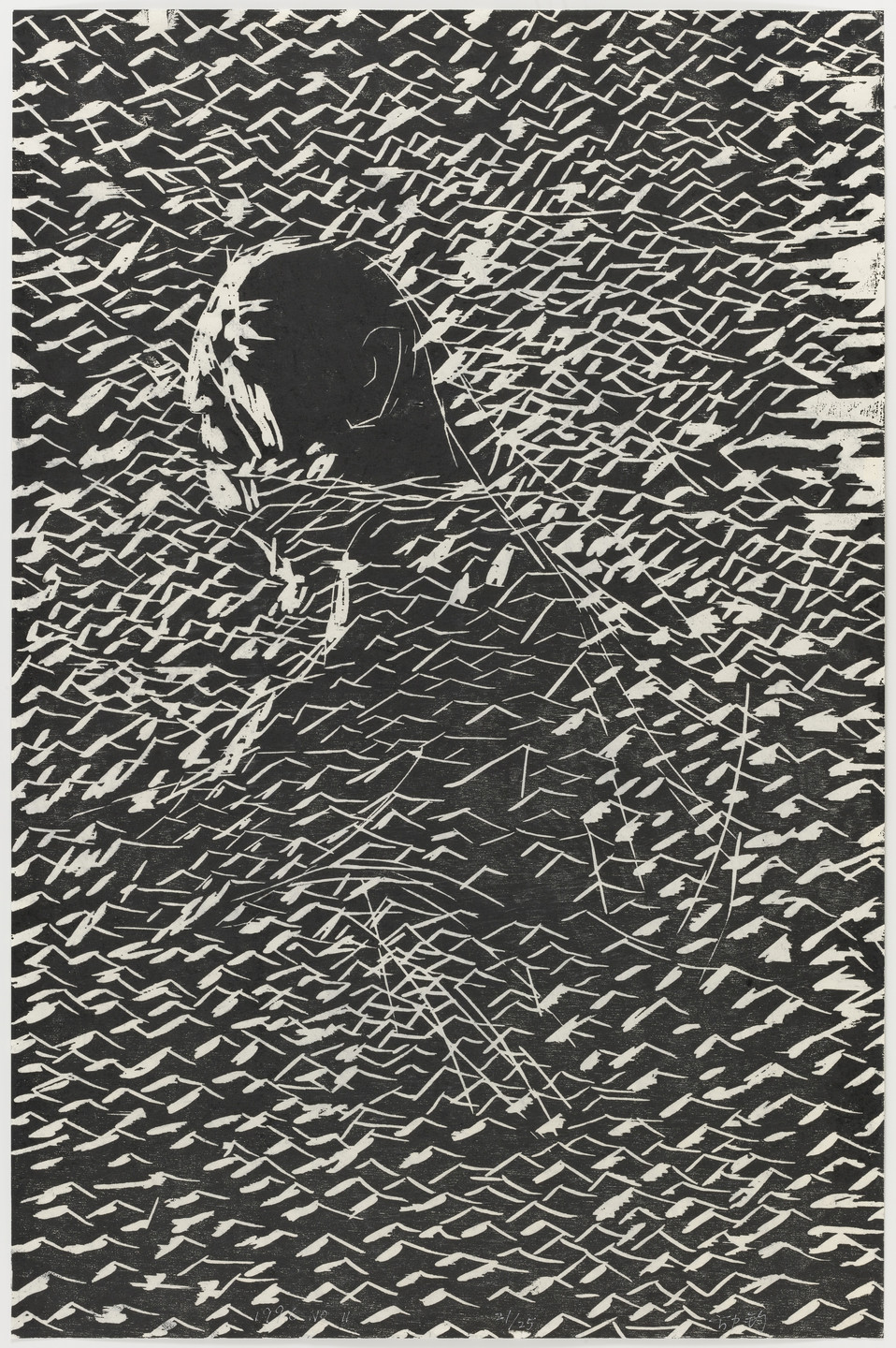 Fang Lijun. 1996.11–15. 1996