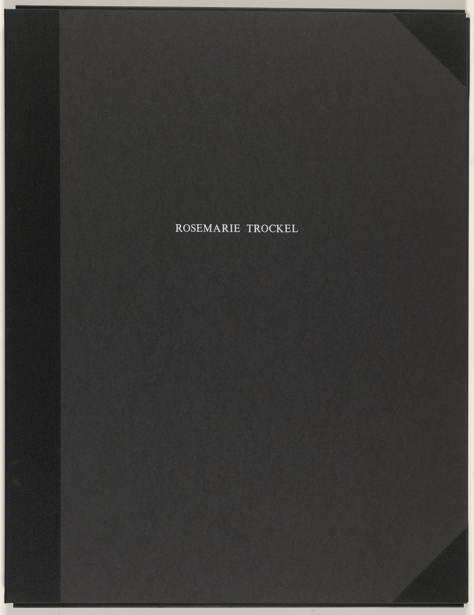 Rosemarie Trockel. What It Is like to Be What You Are Not
