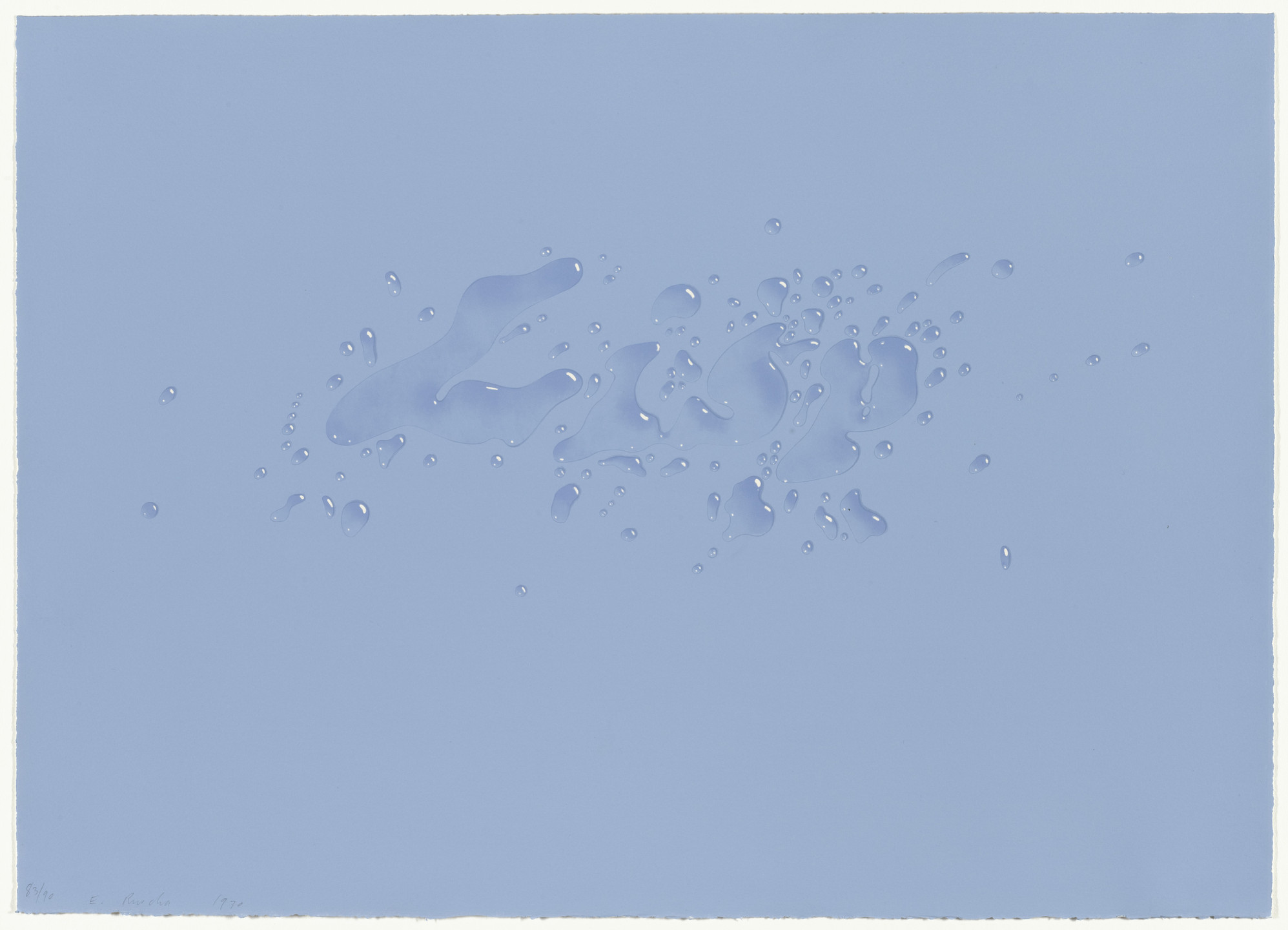 Edward Ruscha. Lisp. 1970 | MoMA