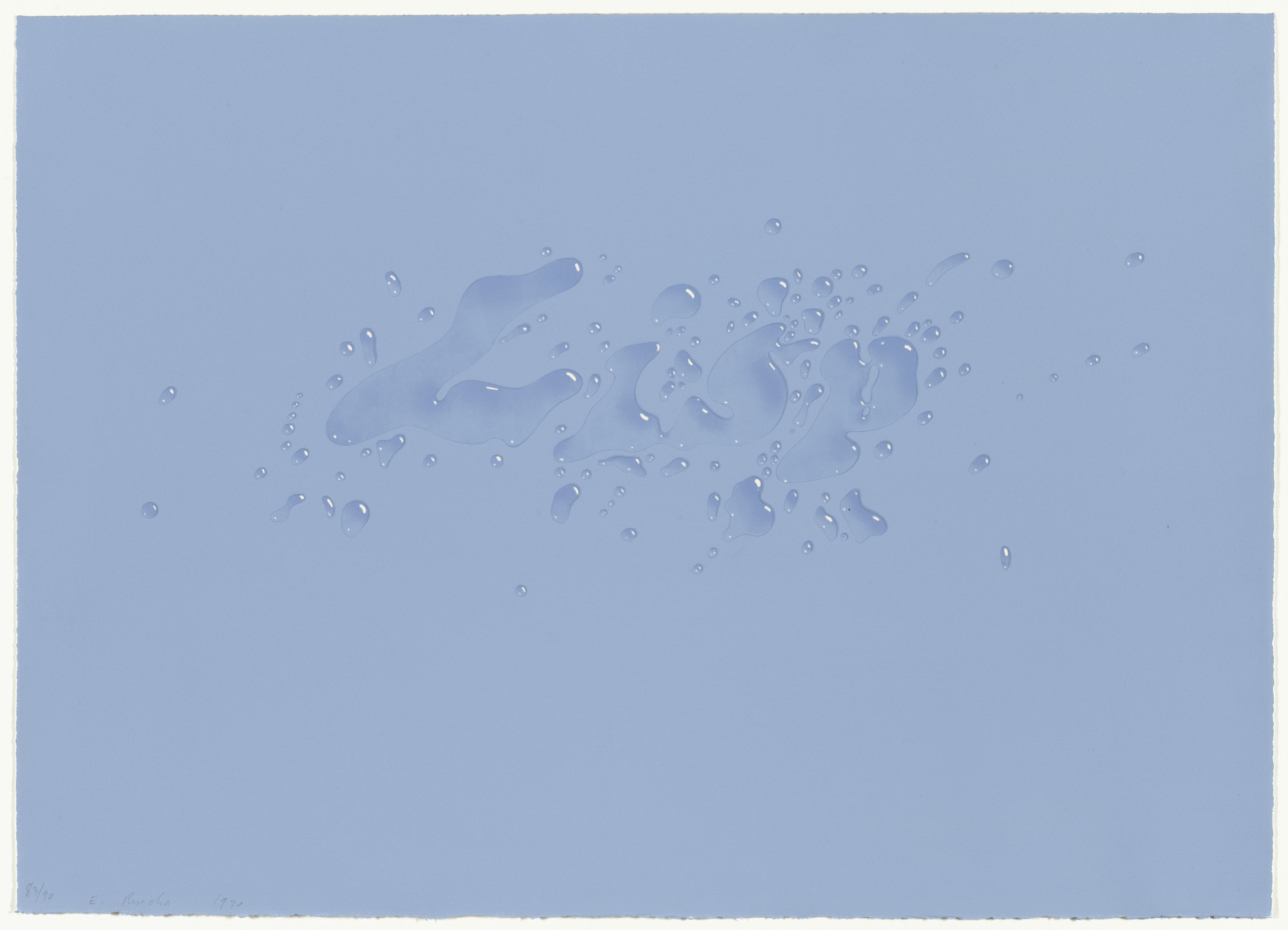 Edward Ruscha. Lisp