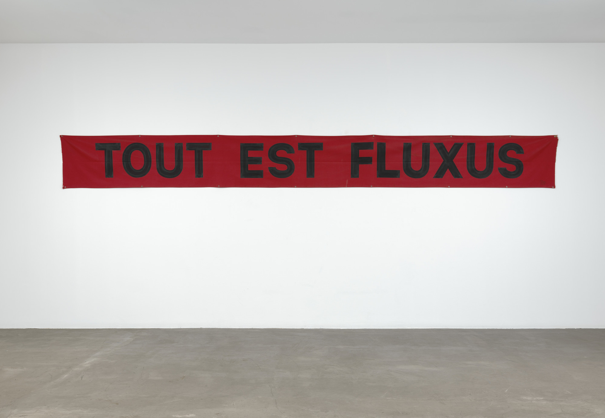 Ben Vautier. Tout est Fluxus. 1978 | MoMA