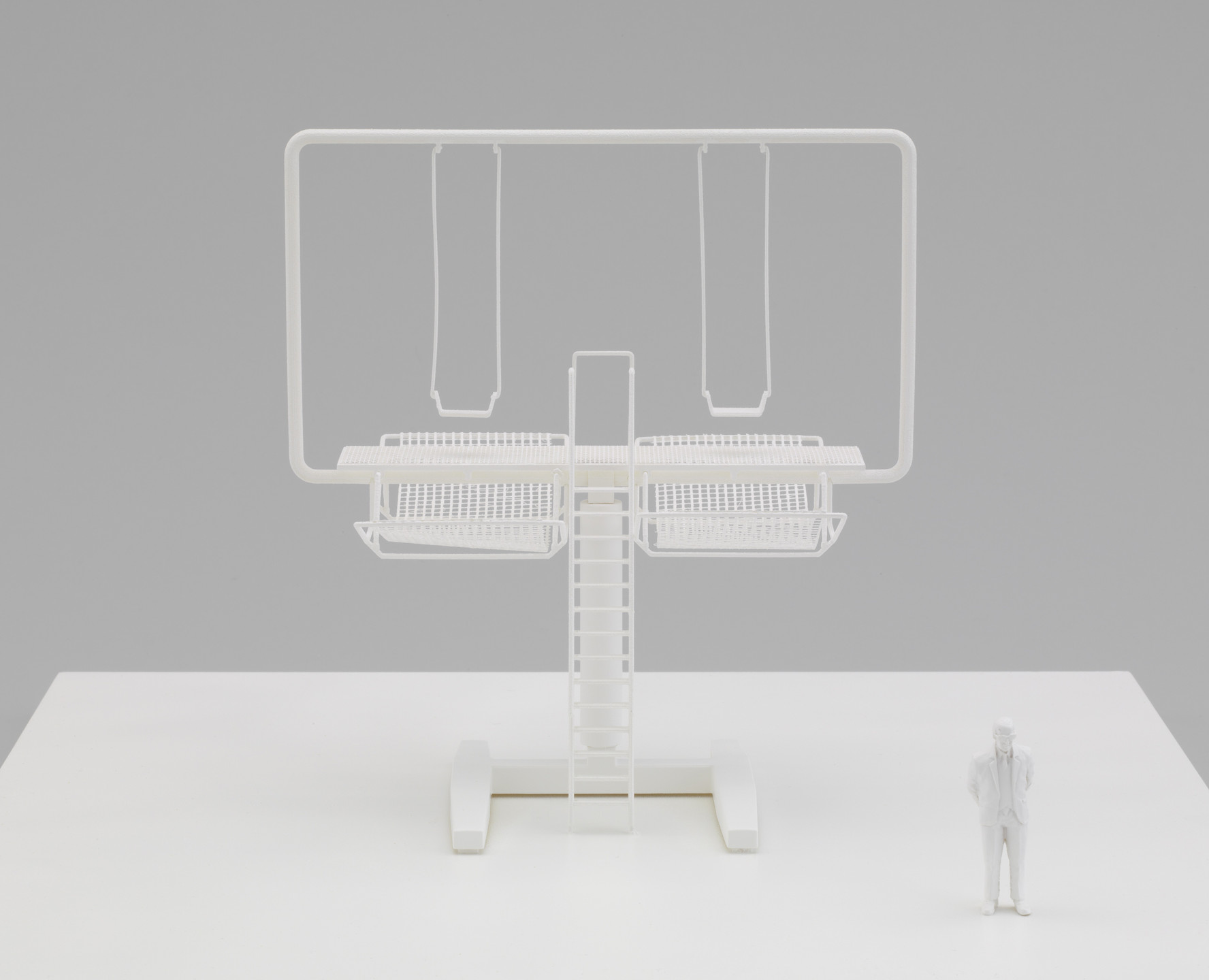 Didier Faustino. Double Happiness (Model of the installation at the Shenzhen-Hong Kong Bi-City Biennale of Urbanism and Architecture). 2009