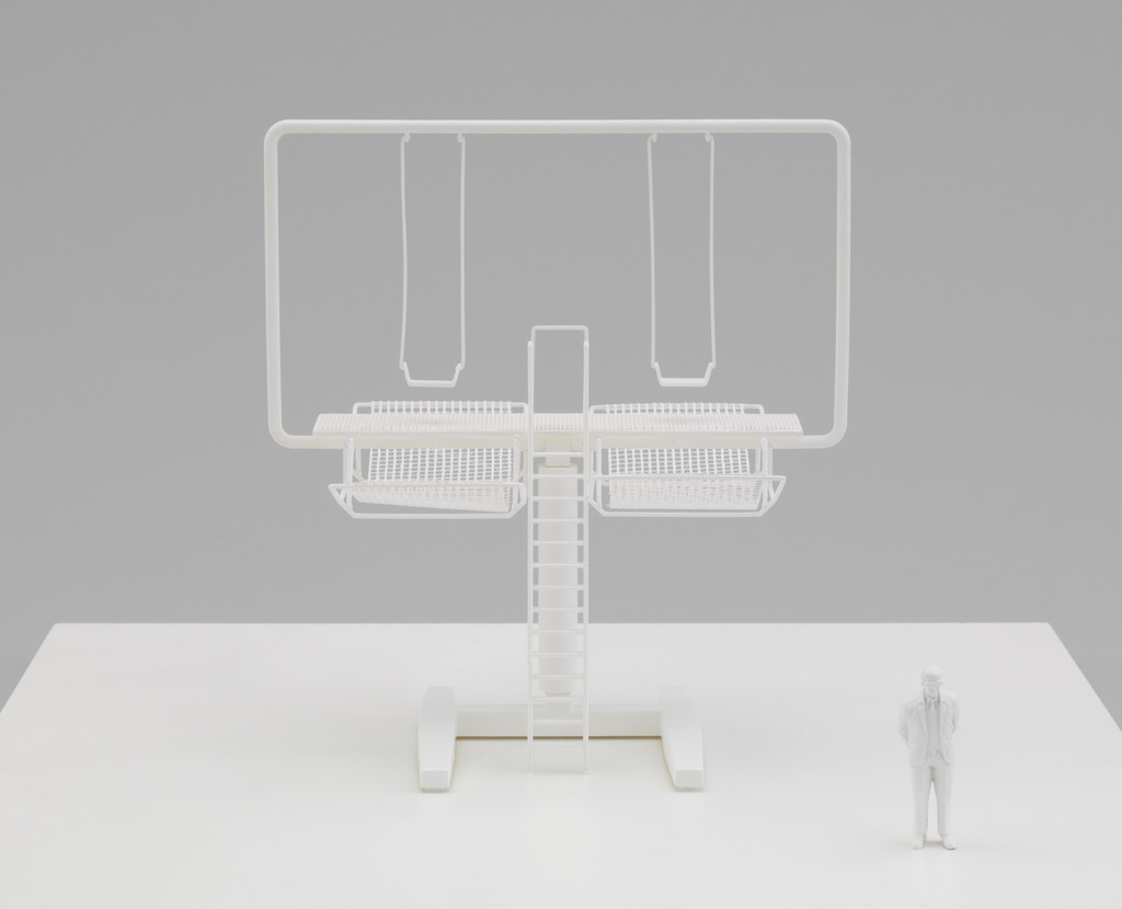 Double Happiness (Model of the installation at the Shenzhen-Hong Kong Bi-City Biennale of Urbanism and Architecture)