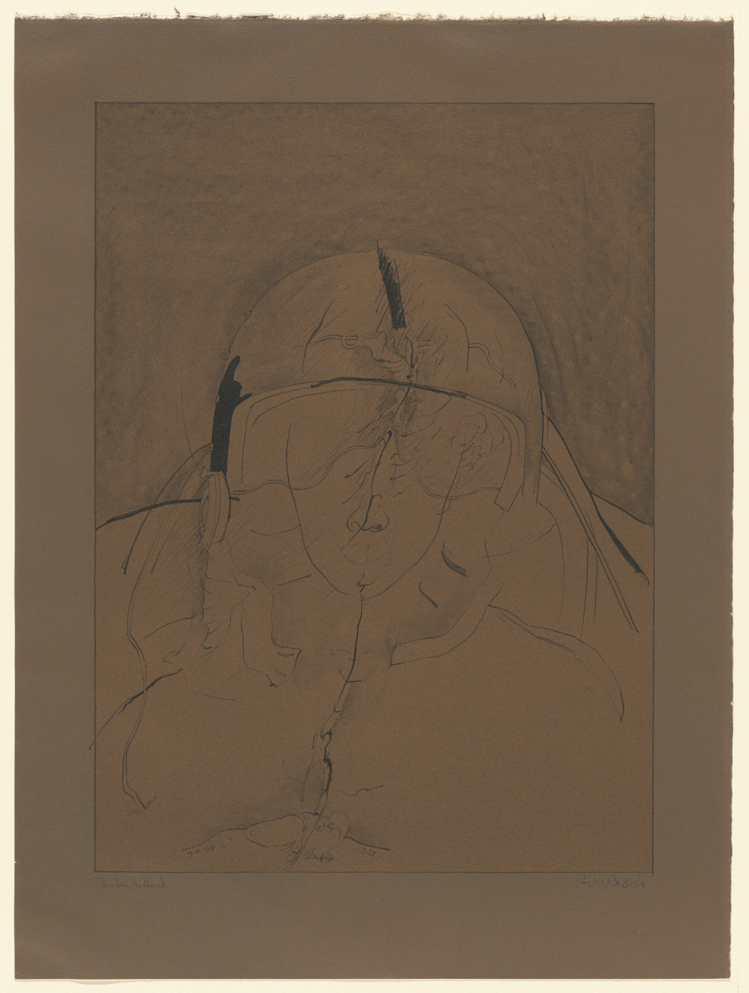 Rudolf Schoofs. Untitled trial proof from _Israel &amp; Vietnam: The Horrors of War, A Dedication to Goya _. 1967