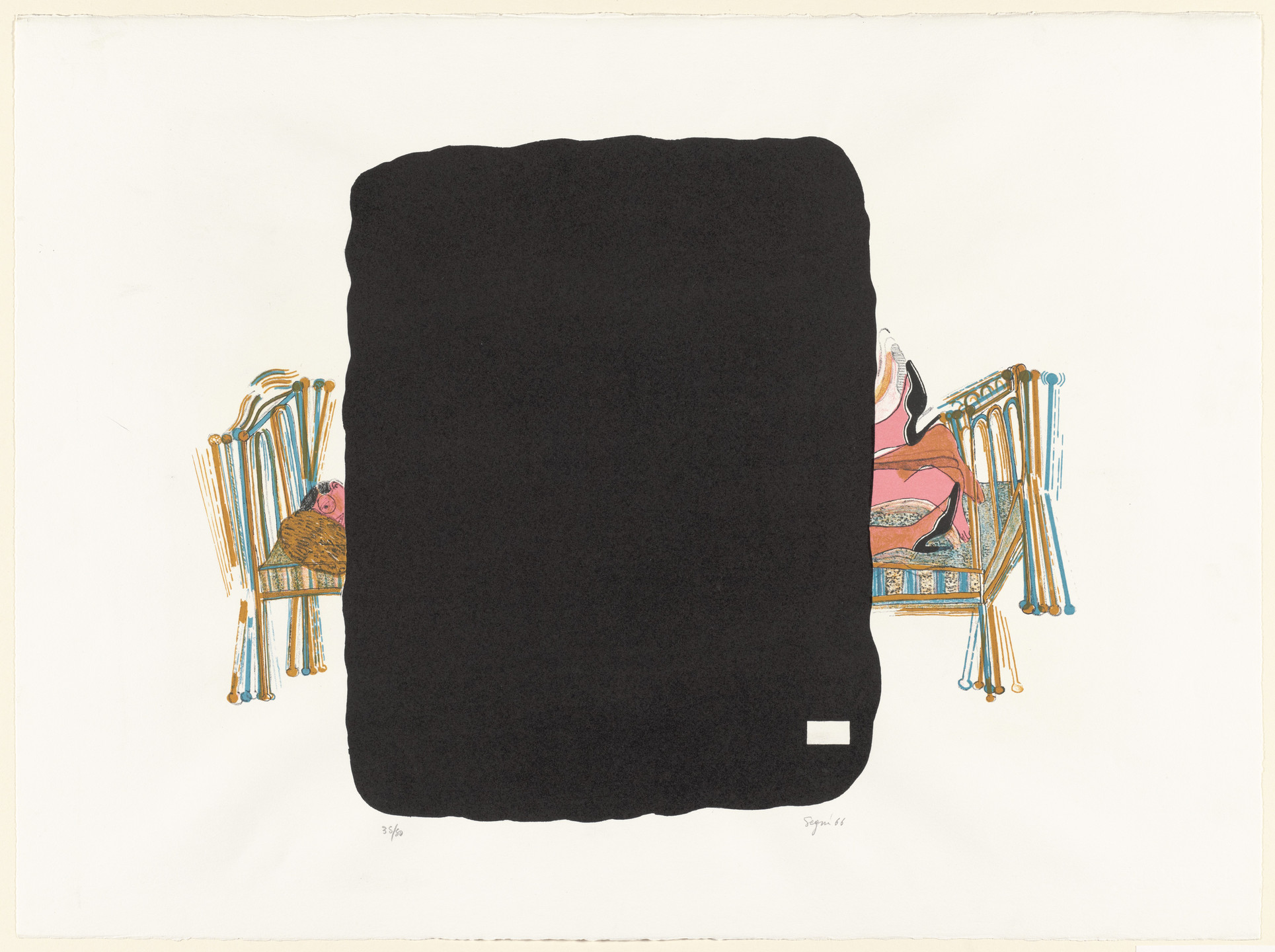 Antonio Segui. Synchronization. 1966