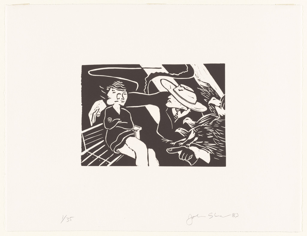 A Park Bench, John Shaw, 1983