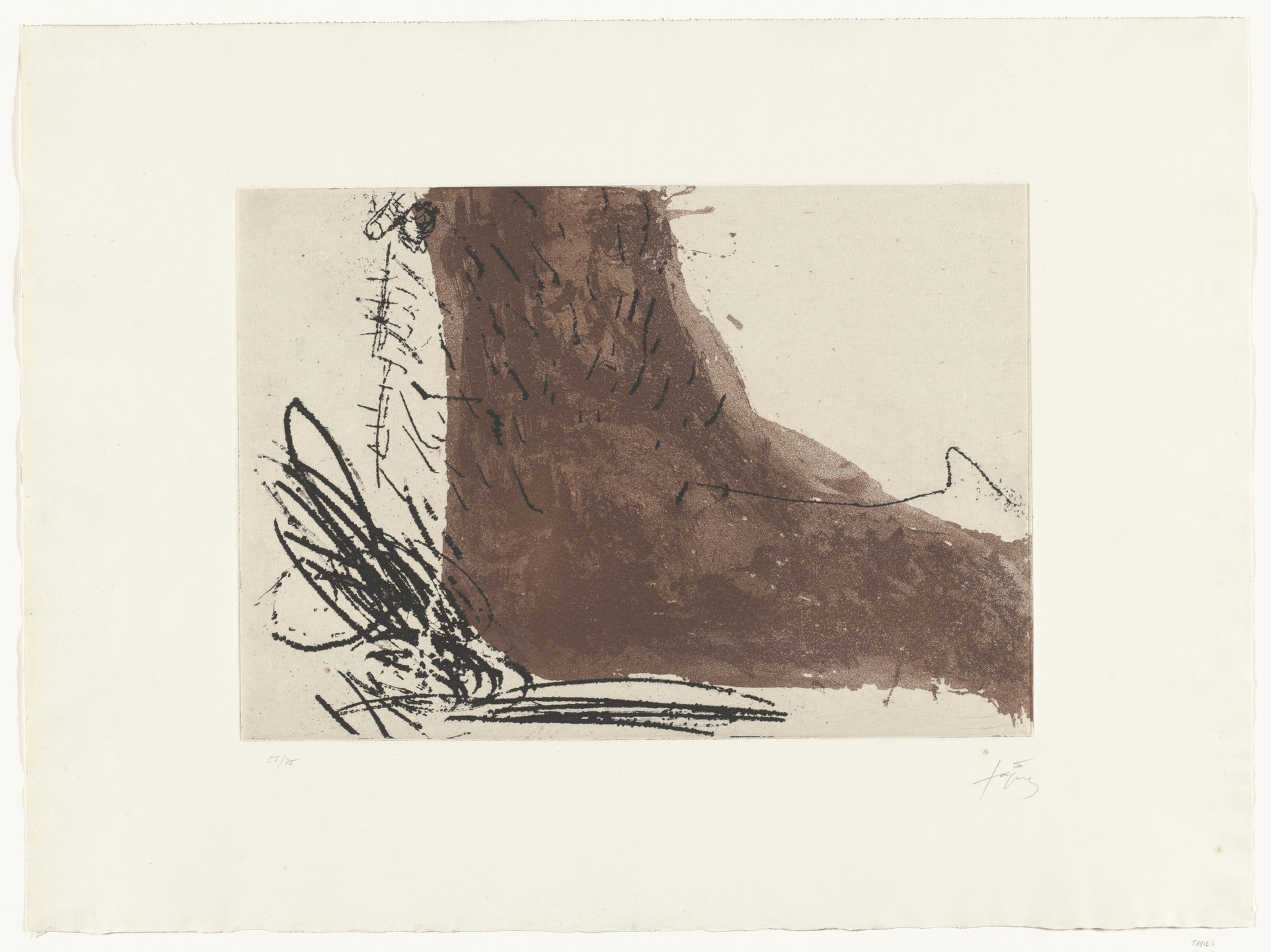 Antoni Tàpies. Foot (Le Pied). 1969 | MoMA