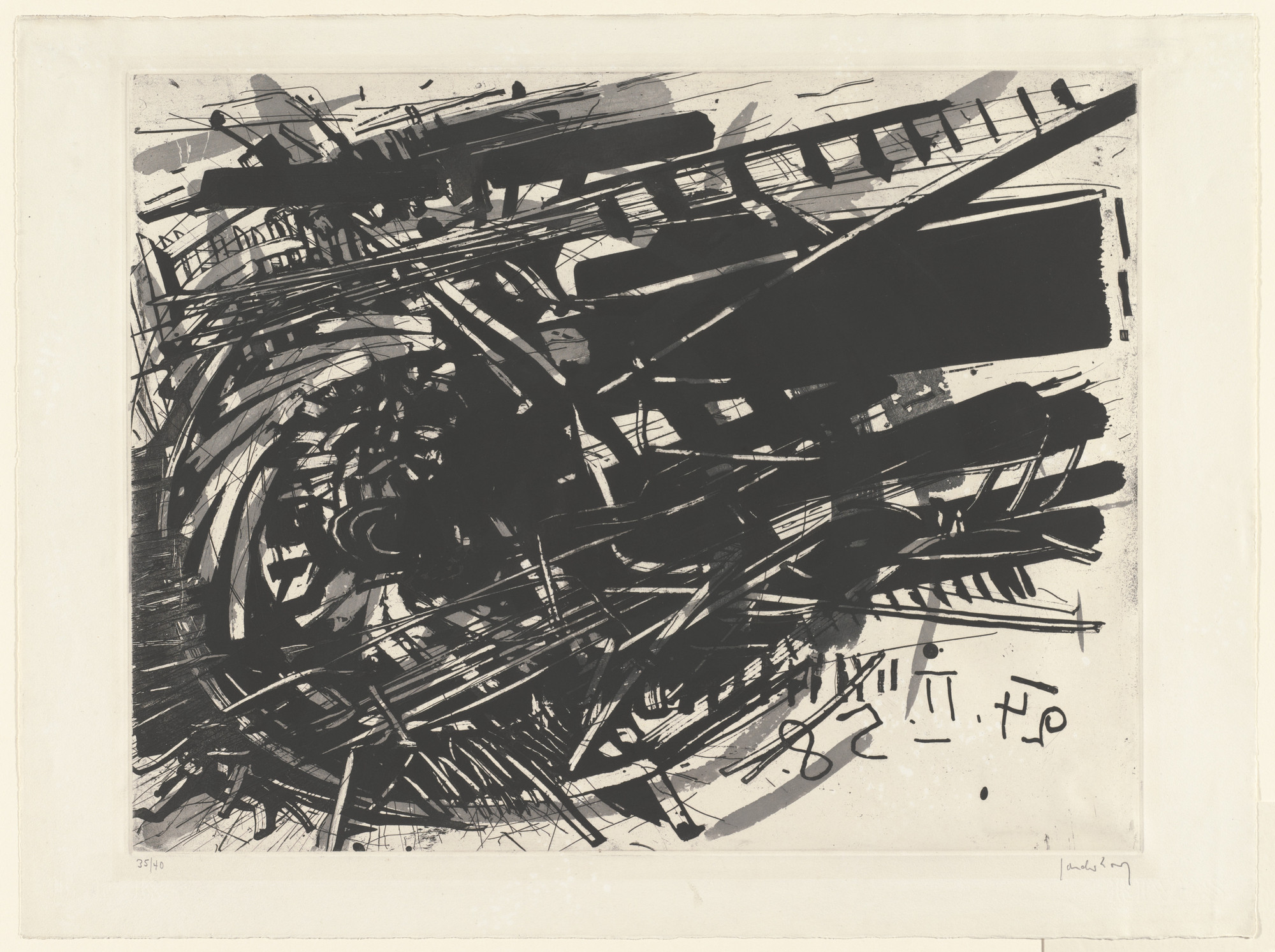 K.R.H. Sonderborg. Composition. 1958 | MoMA
