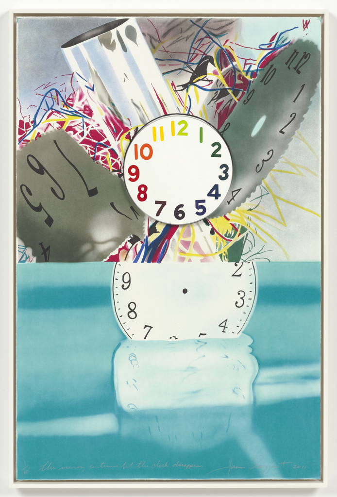 The Memory Continues but the Clock Disappears, James Rosenquist, 2011