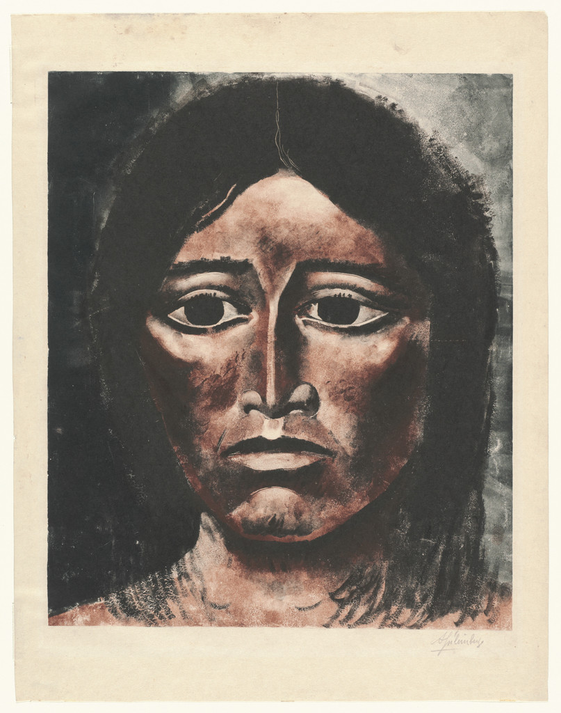 Head of an Indian (Cabeza de un indio)