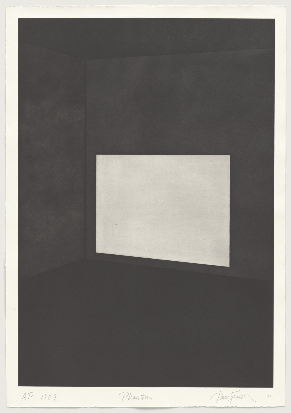 James Turrell. Phantom from First Light. 1989-90