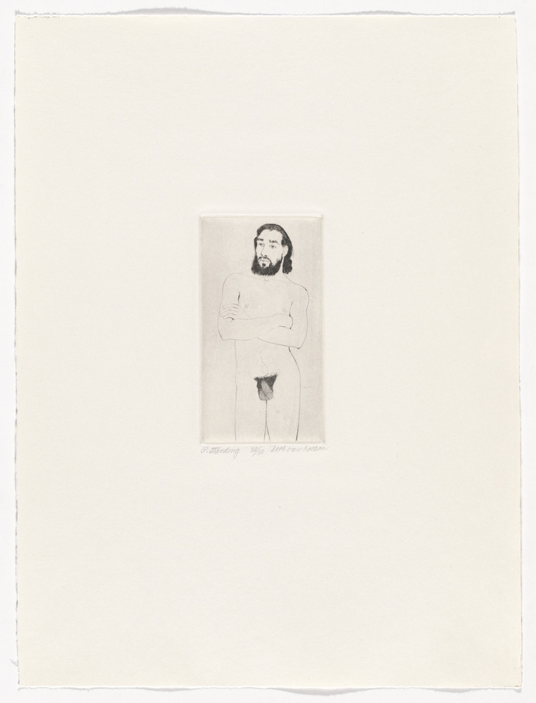 P. Standing from Selections from The Nude Man