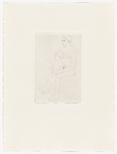 Father and Son from Selections from The Nude Man