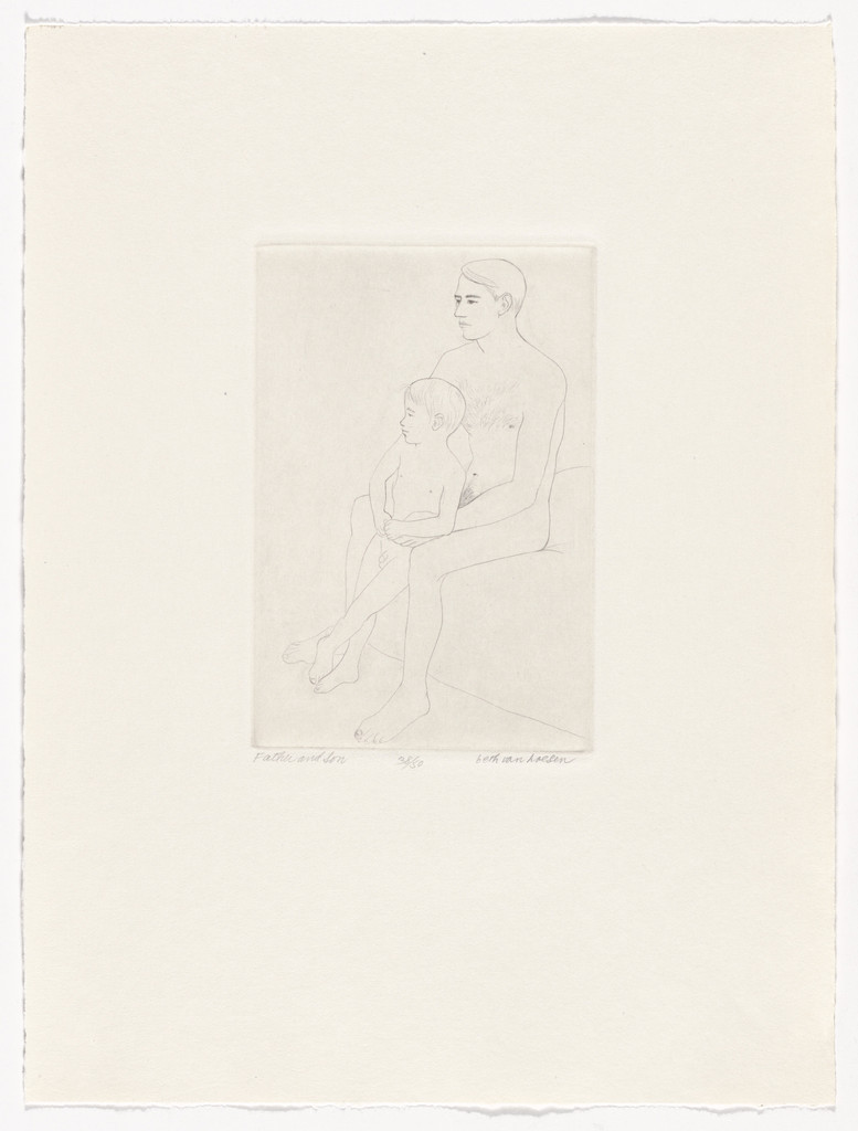 Father and Son from Selections from The Nude Man