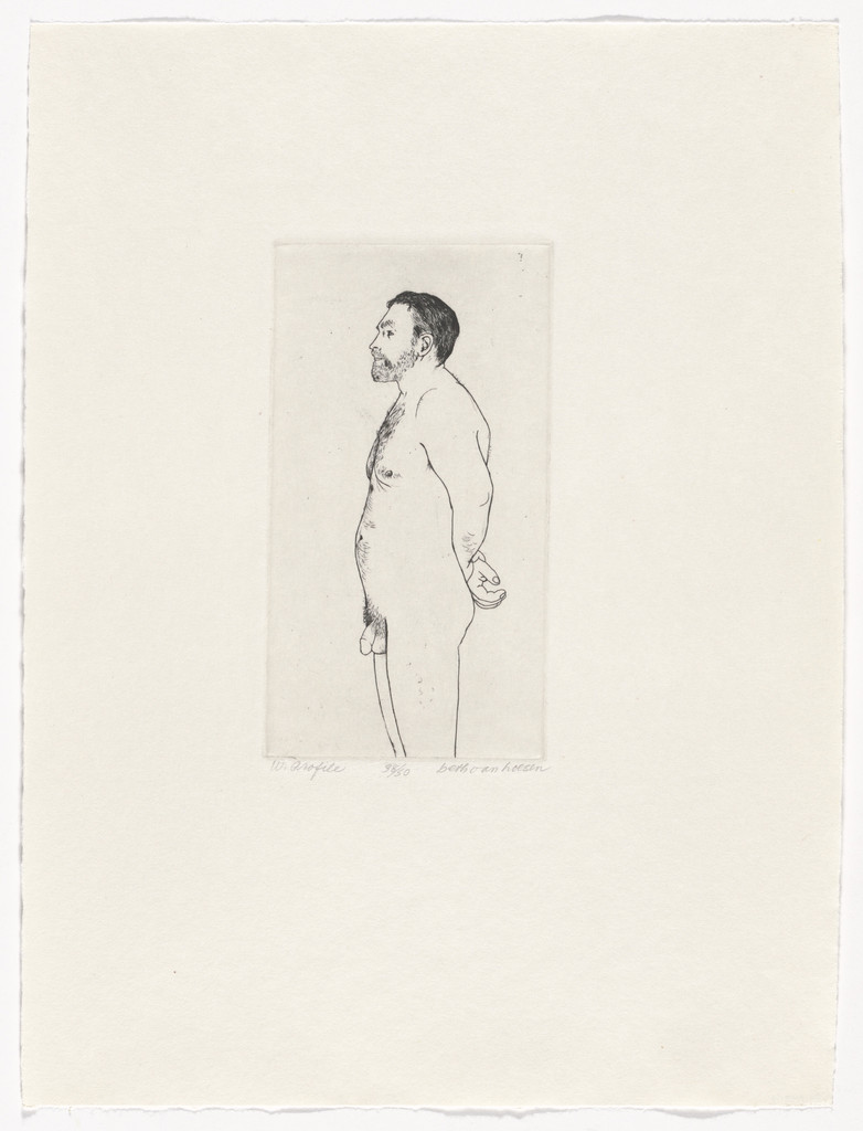 W. Profile from Selections from The Nude Ma