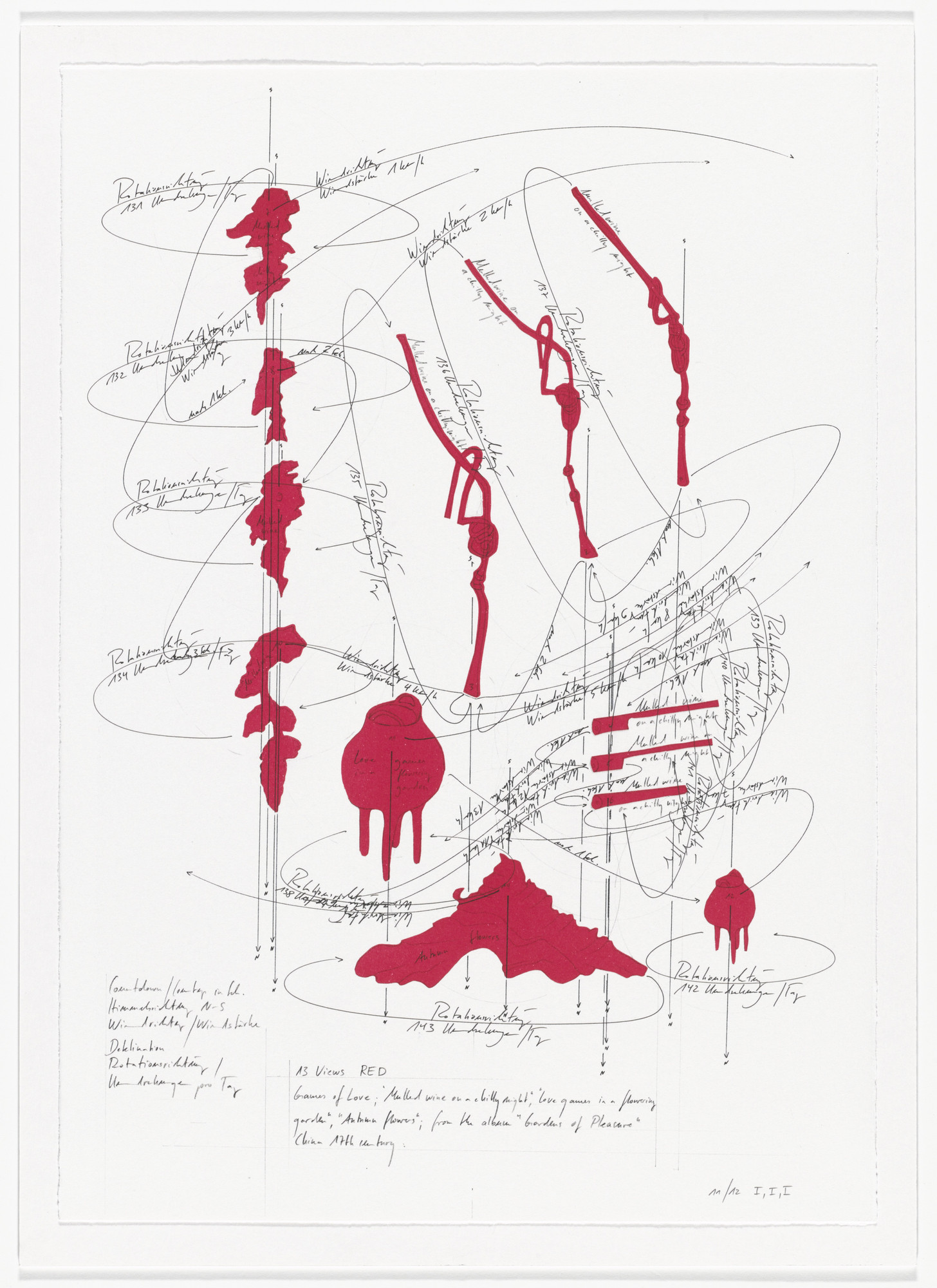 Jorinde Voigt. 13 Views RED from Gardens of Pleasure