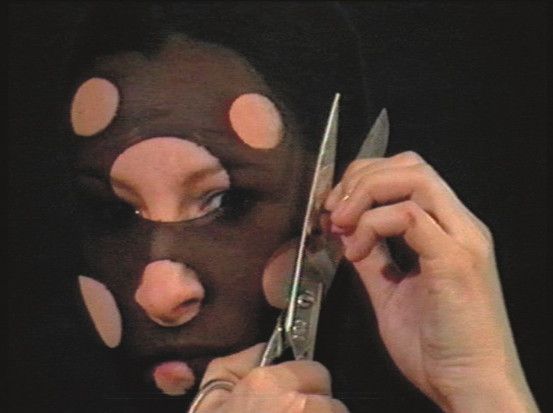 Sanja Iveković. Personal Cuts. 1982
