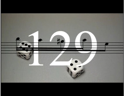 VALIE EXPORT. Anagrammatische Komposition mit Würfelspiel von VALIE EXPORT (nach W.A. Mozart, Klavier) Für Sopransaxophon (Anagrammatical Compostion with Dice by VALIE EXPORT (W.A. Mozart, Piano) for Soprano Saxophone). 2010