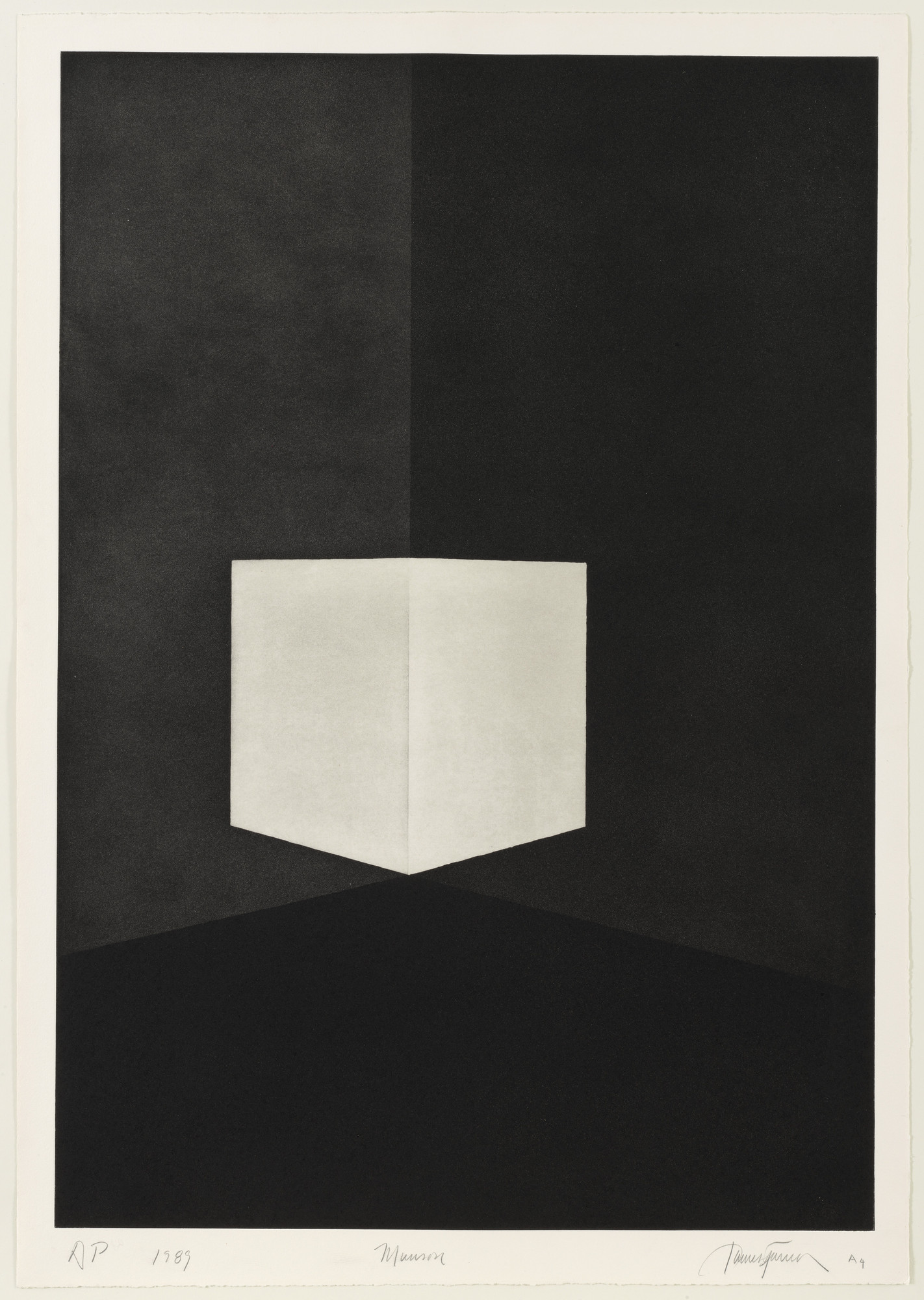 James Turrell. Munson from First Light. 1989-90 | MoMA