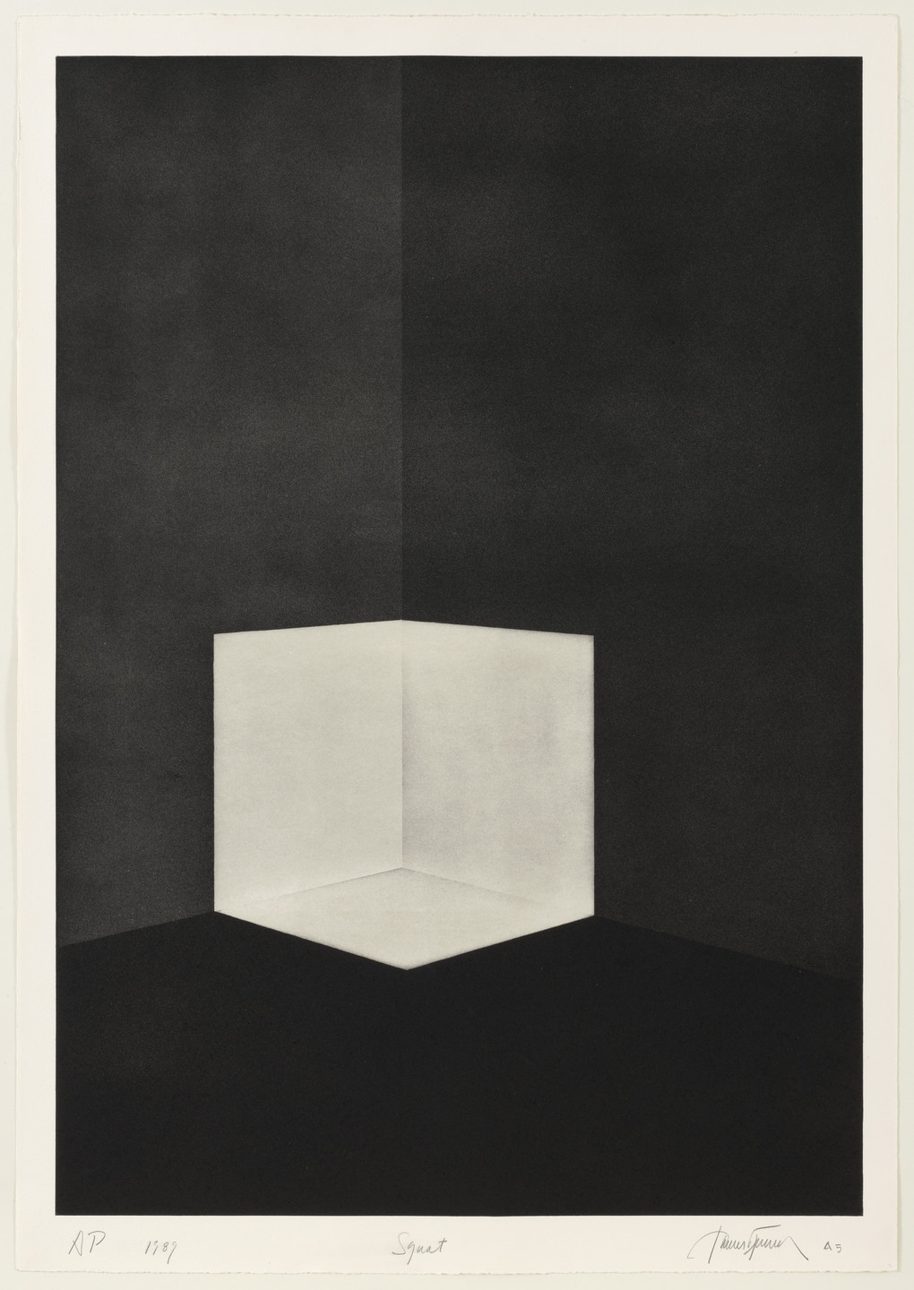 James Turrell. Squat from First Light. 1989-90