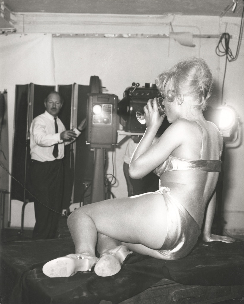 Preparatory Study for Goldfinger Title Sequence