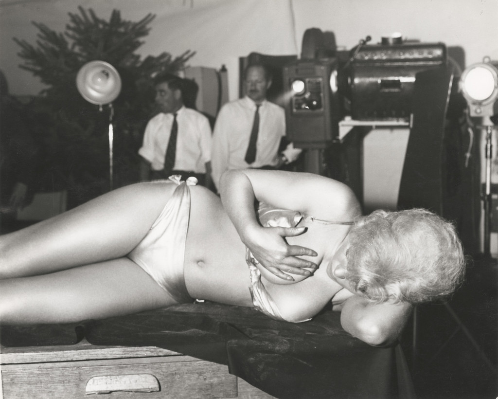 Preparatory Study for Goldfinger Title Sequence