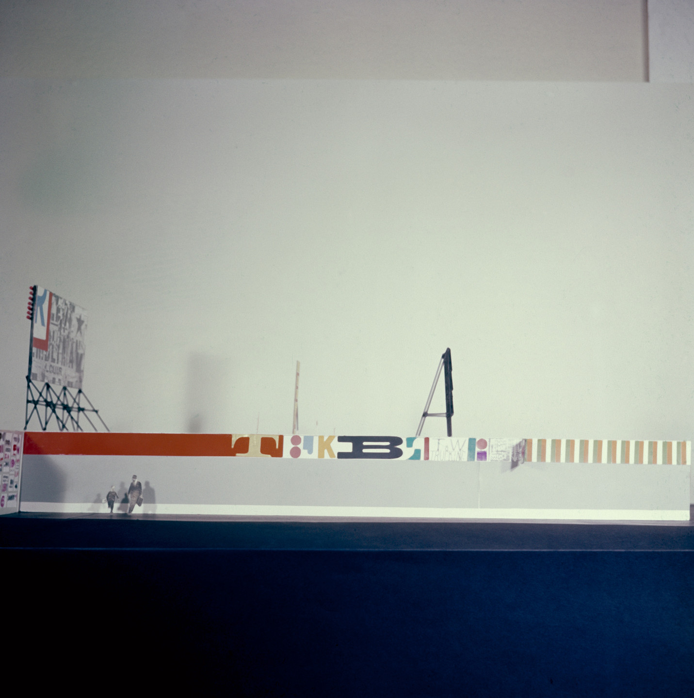 Robert Brownjohn, Ivan Chermayeff, Thomas Geismar. Brussels World Fair (View of the model). 1958