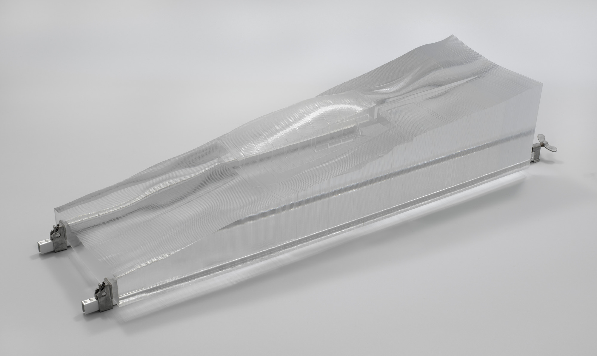 William E. Massie. Big Belt House, White Sulfur Spring, Montana, Scale model 1:100. 2000-2002