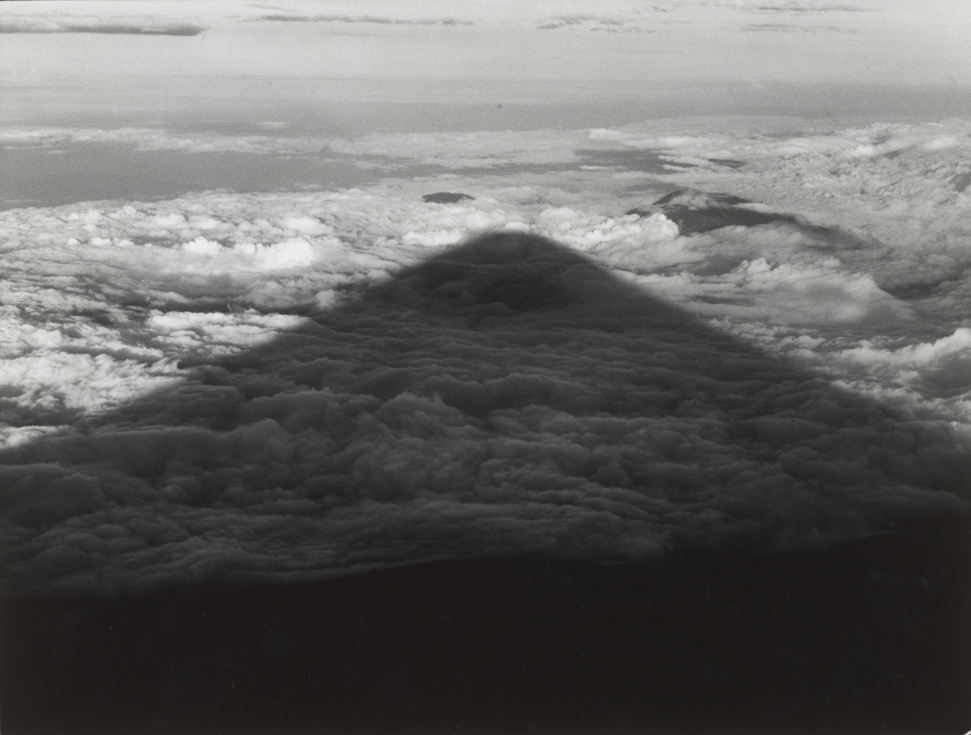 Koyo Okada. The Shadow of Fuji. July, 1957