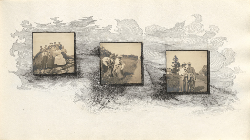 Untitled (page from album titled "July 1913")