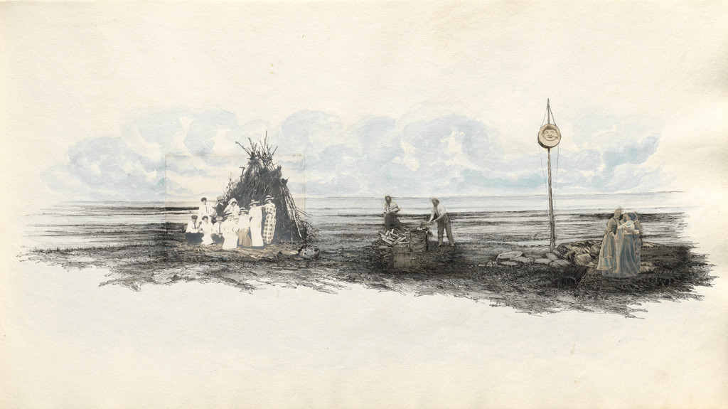 Untitled (page from album titled "July 1913")