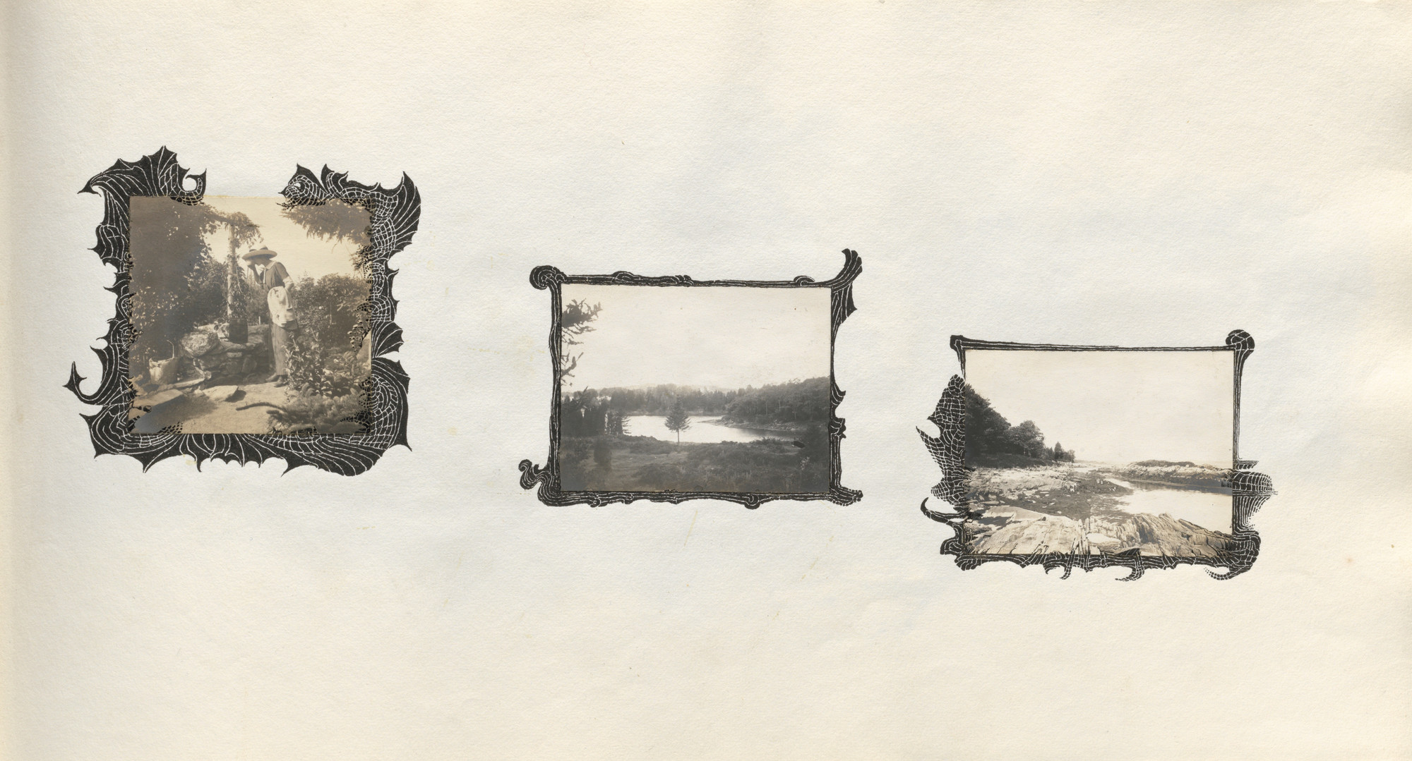 Charles Norman Sladen. Untitled (page from album titled "July 1913")