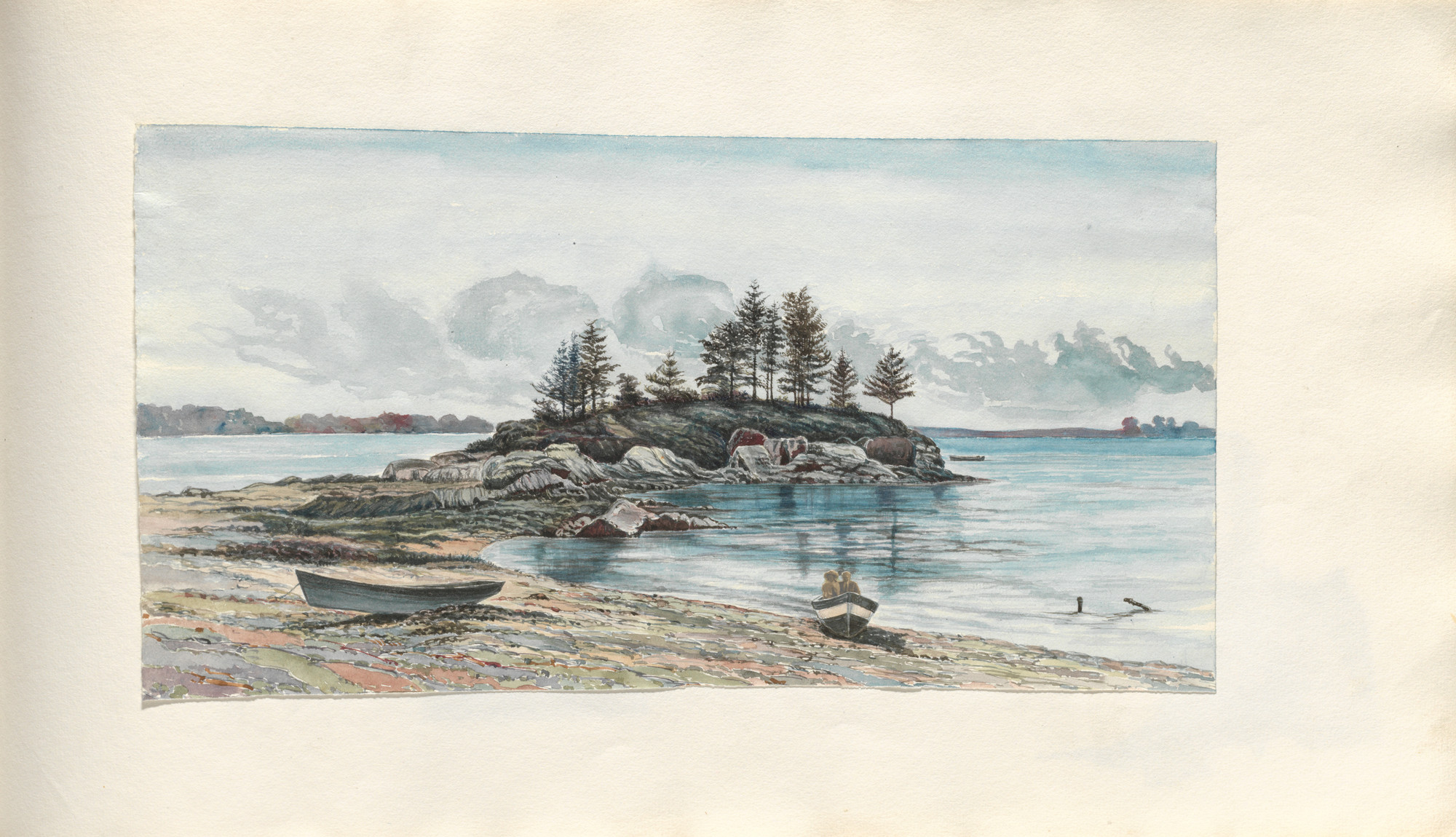 Charles Norman Sladen. Untitled (page from album titled "July 1913")