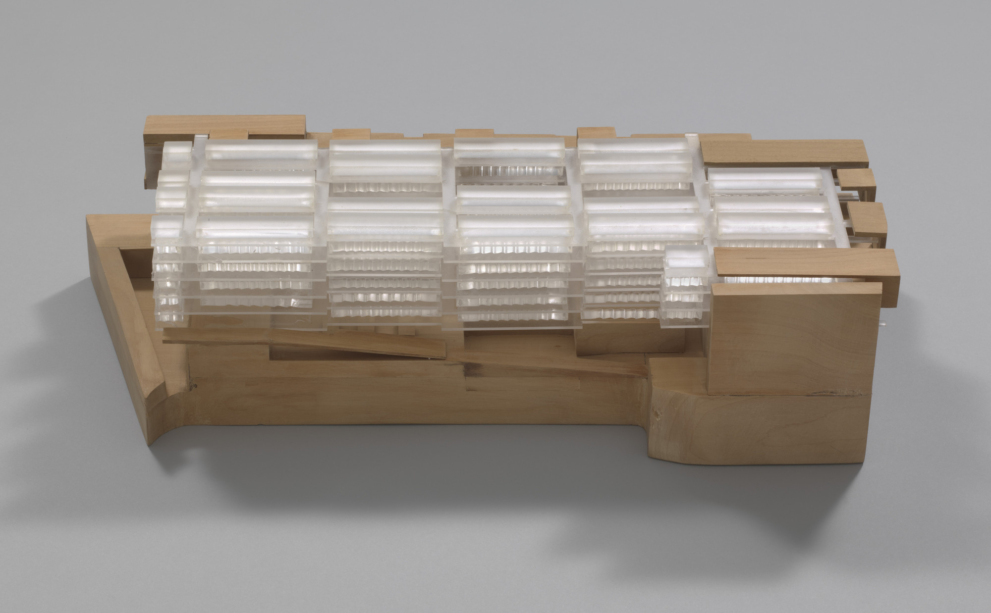 Yvonne Farrell, Shelley McNamara. Luigi Bocconi University, Milan, Italy (Scale model, 1:50)