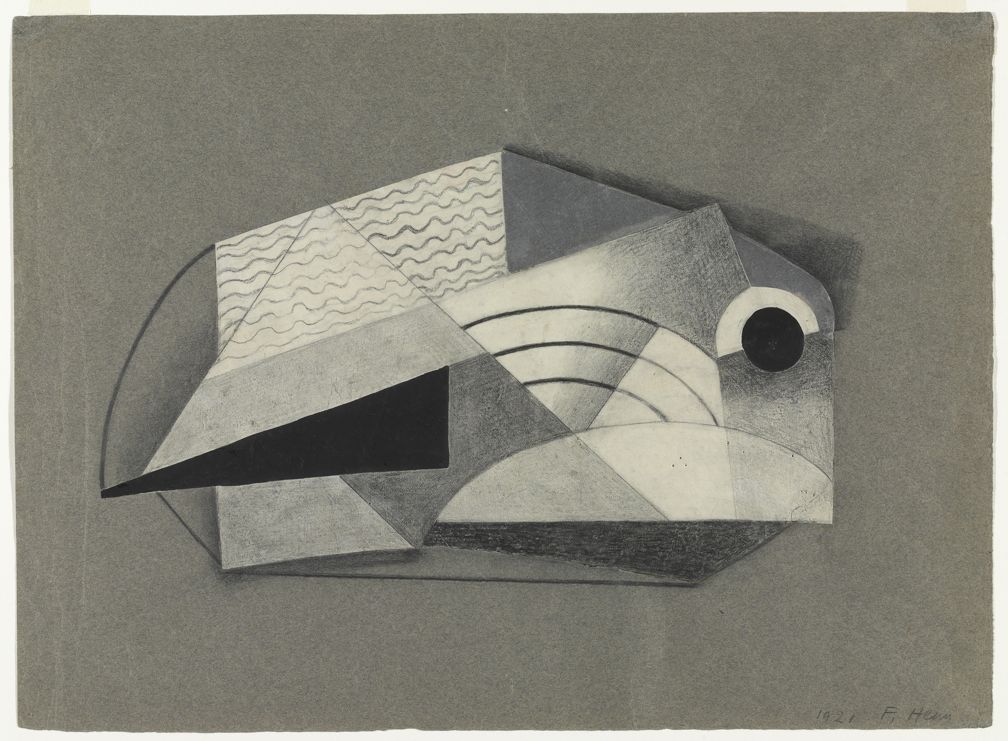 Florence Henri. Black-White-Silver No. 11. 1921