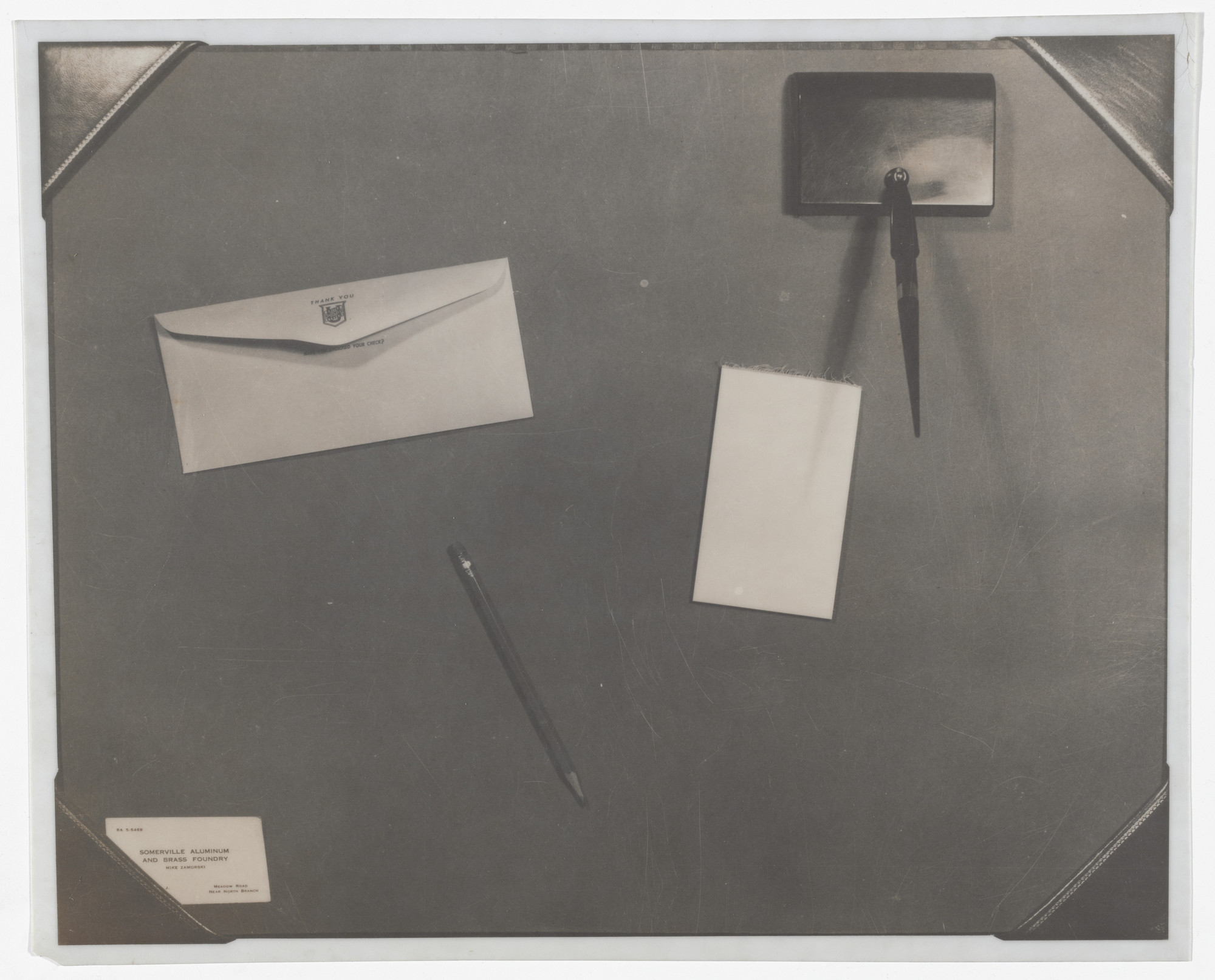 Robert Watts. Desk Blotter